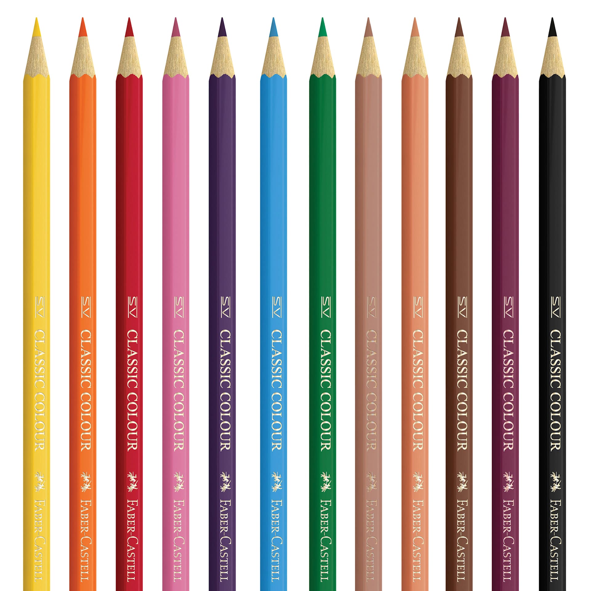 Faber-Castell Step-by-Step Portrait Art Kit, pencils