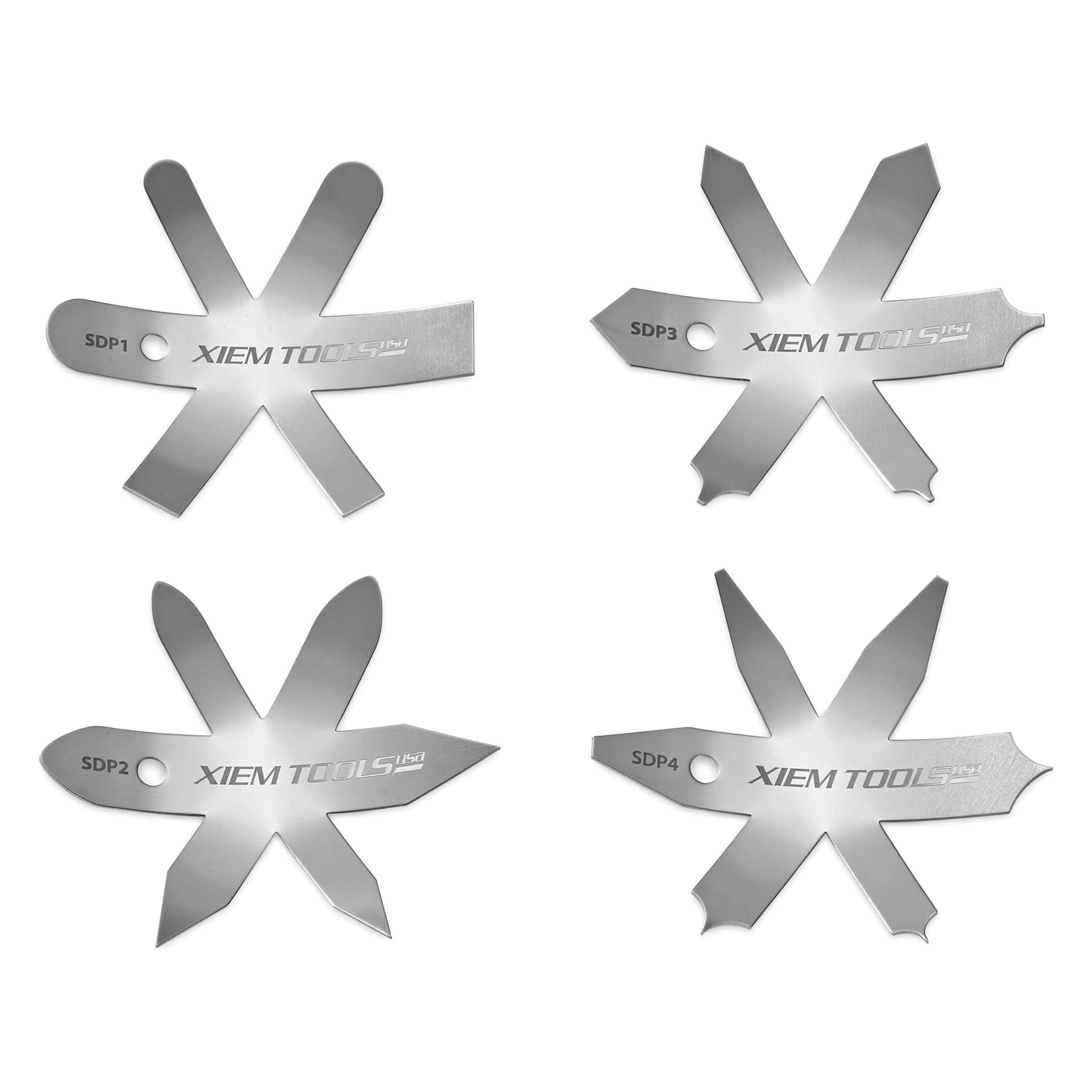 Xiem Tools Surface Decoration Petal Set - Set of 4