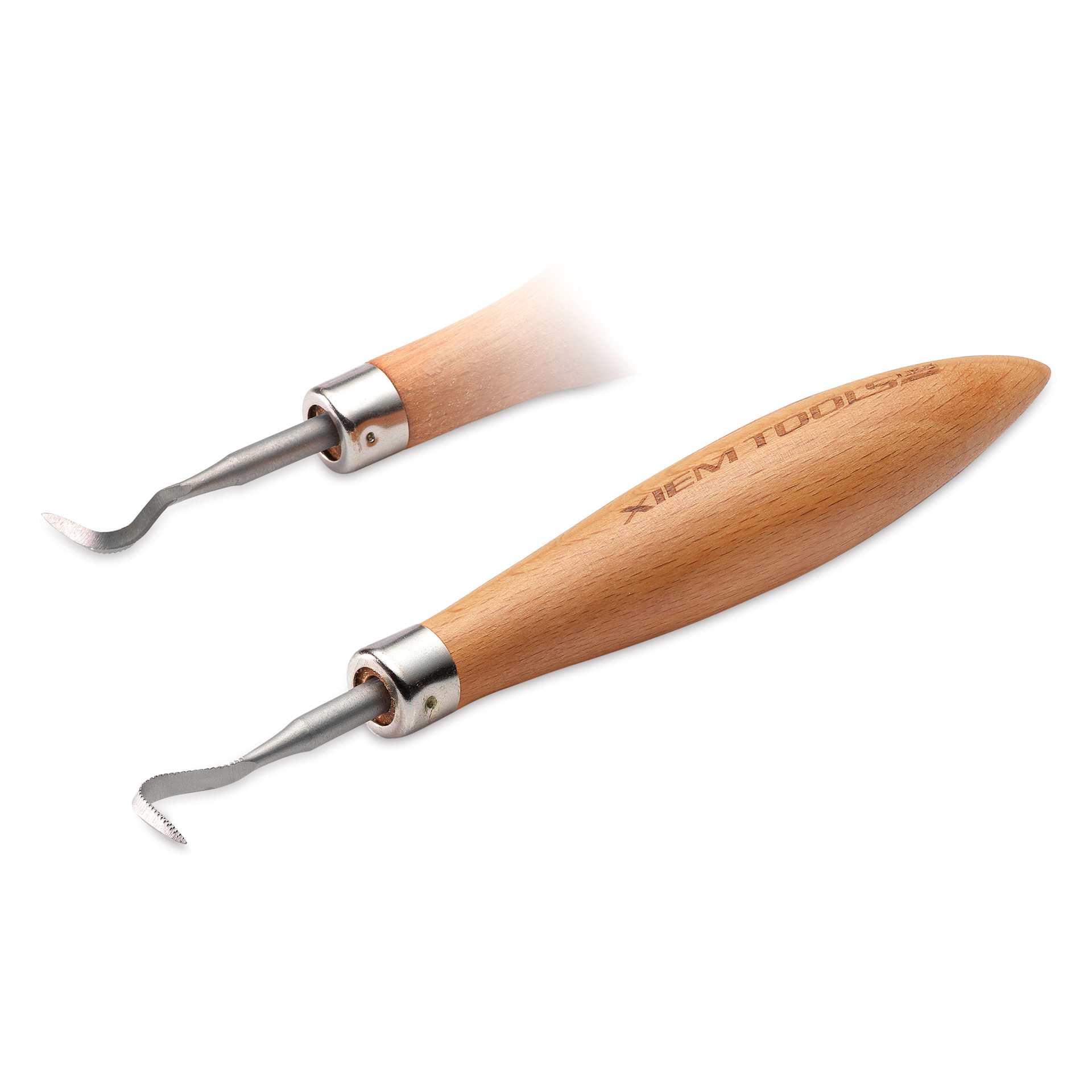 Xiem Tools Belly Hook Pro Sculptor's Rake - Small