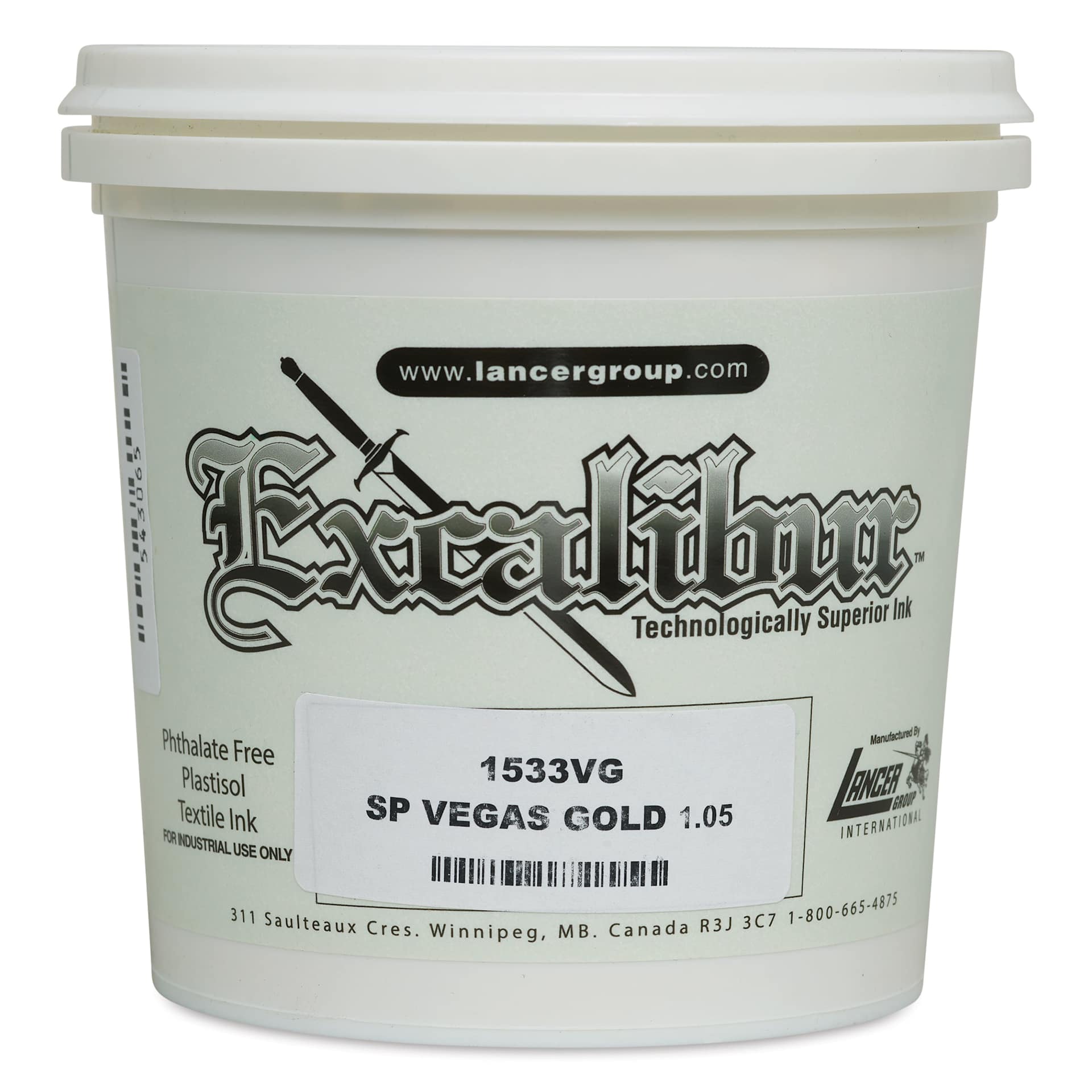 Excalibur 1533 SportPro Collegiate Colors Ink - Vegas Gold, Quart, front of packaging