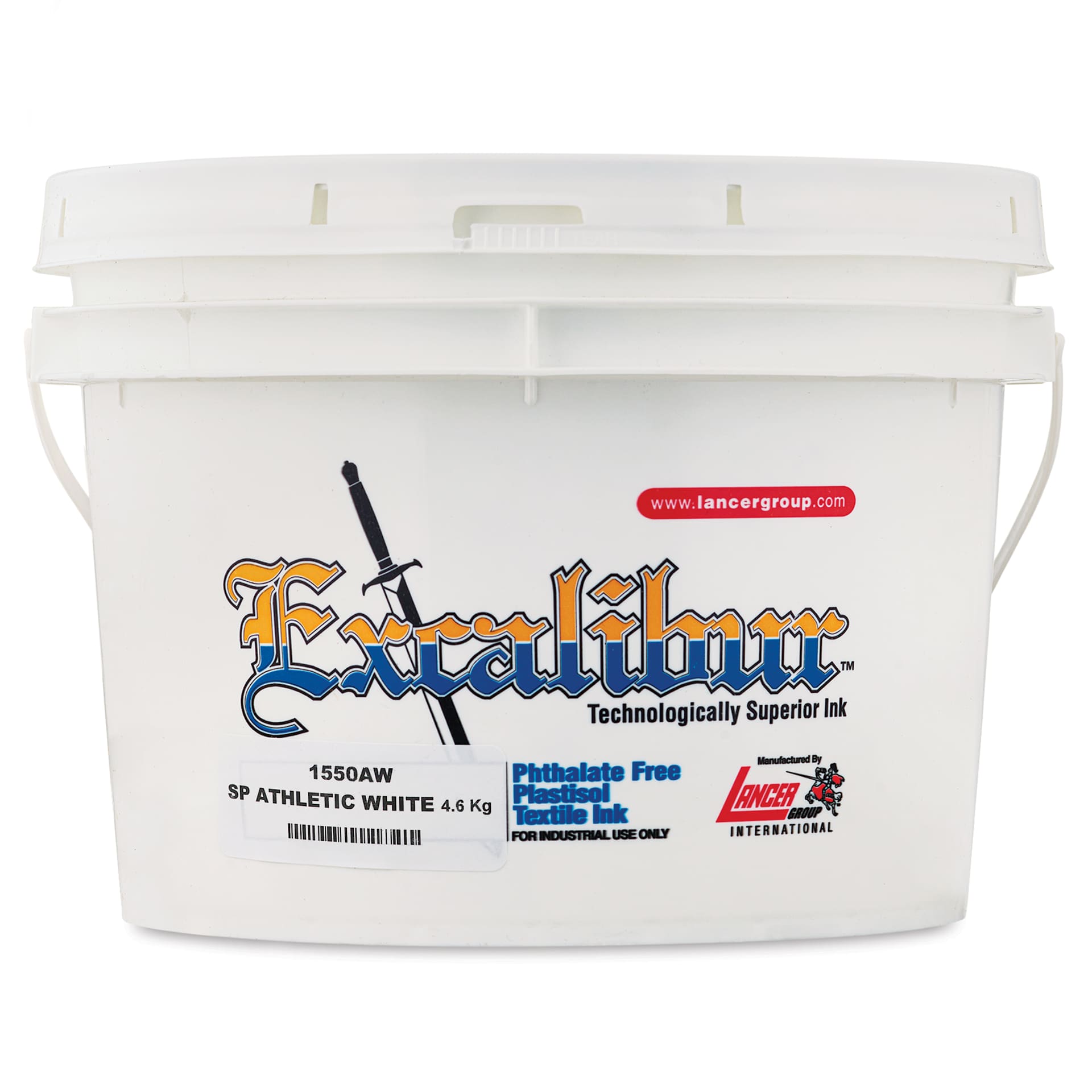 Excalibur 1550 SportPro Athletic Ink - White, Gallon, front of packaging
