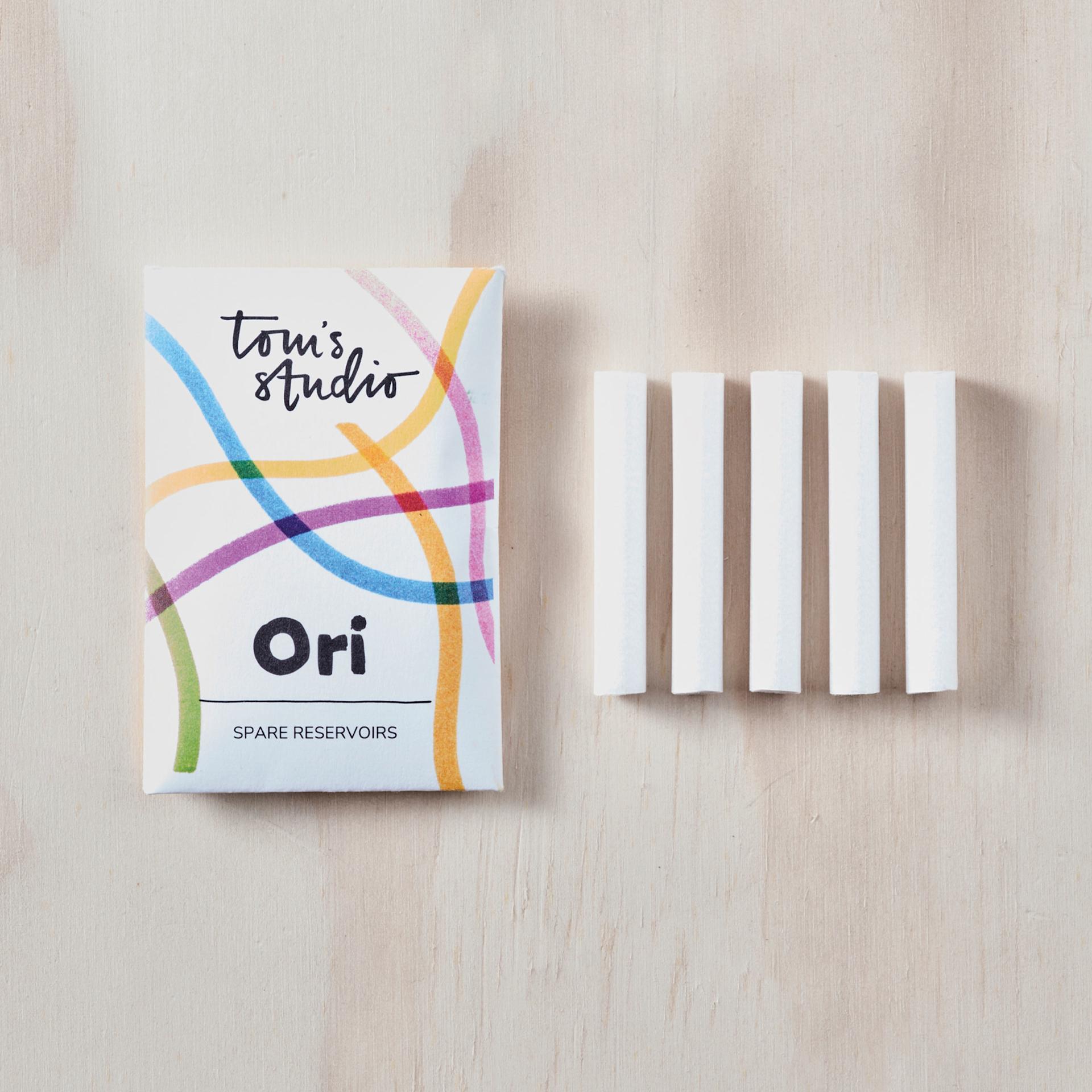 Tom's Studio Ori Infinity Dual Highlighter - Yellow and Orange, packaging