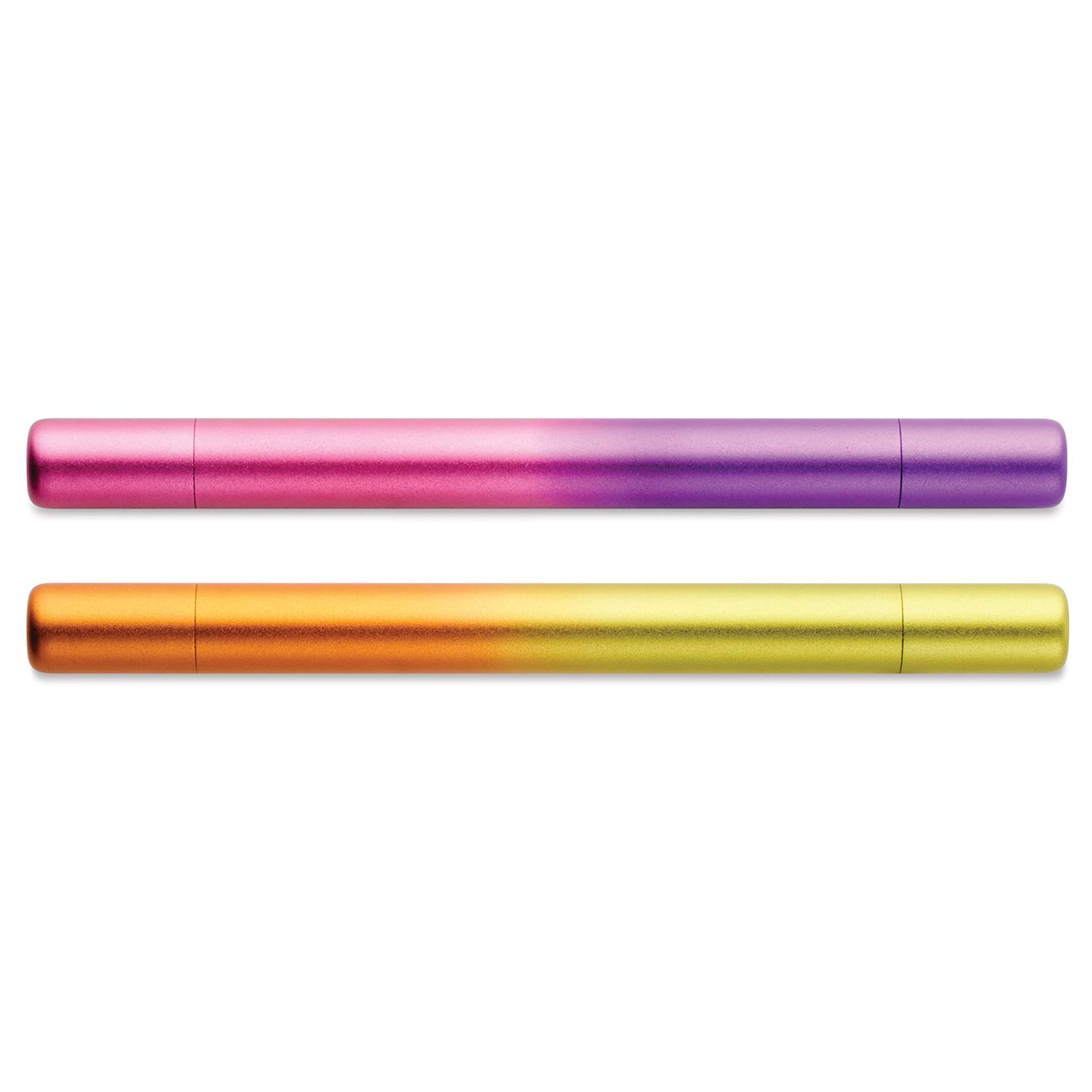 Tom's Studio Ori Infinity Dual Highlighters - Set of 2, Yellow and Purple, caps on