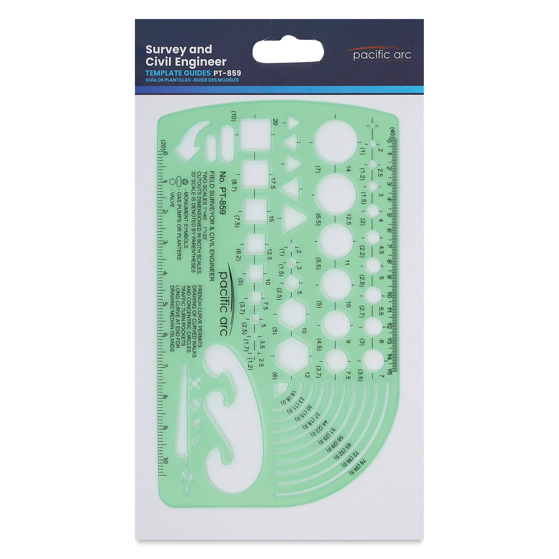 Pacific Arc Field Surveyor and Civil Engineer Template, in packaging