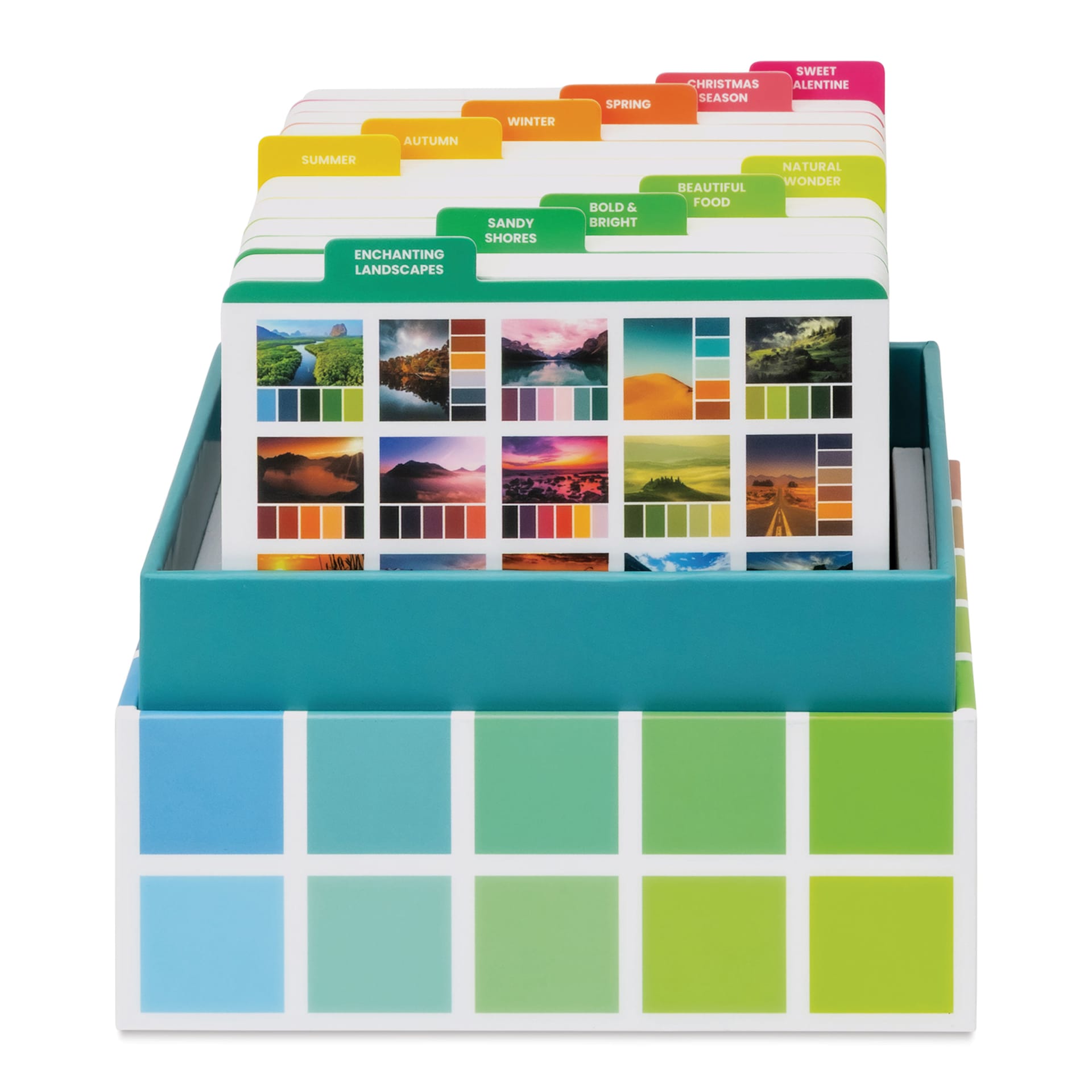 Sarah Renae Clark Color Cube Second Edition - Volume 1, open