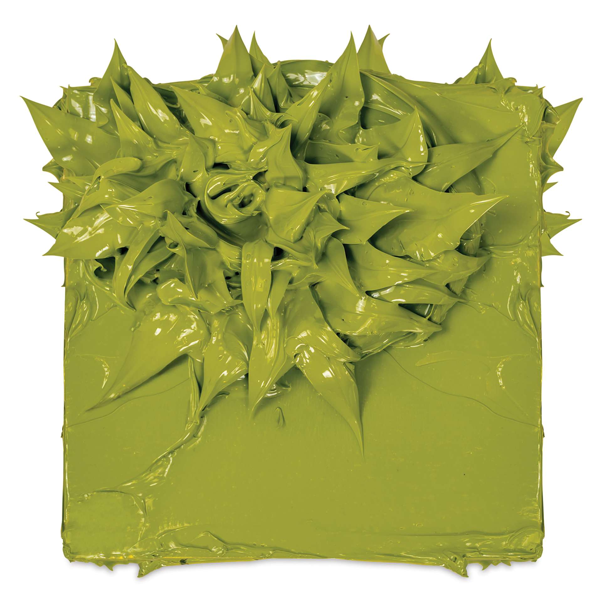 Gaffrey Heavy Body Texture Acrylic Paint - Chartreuse swatch