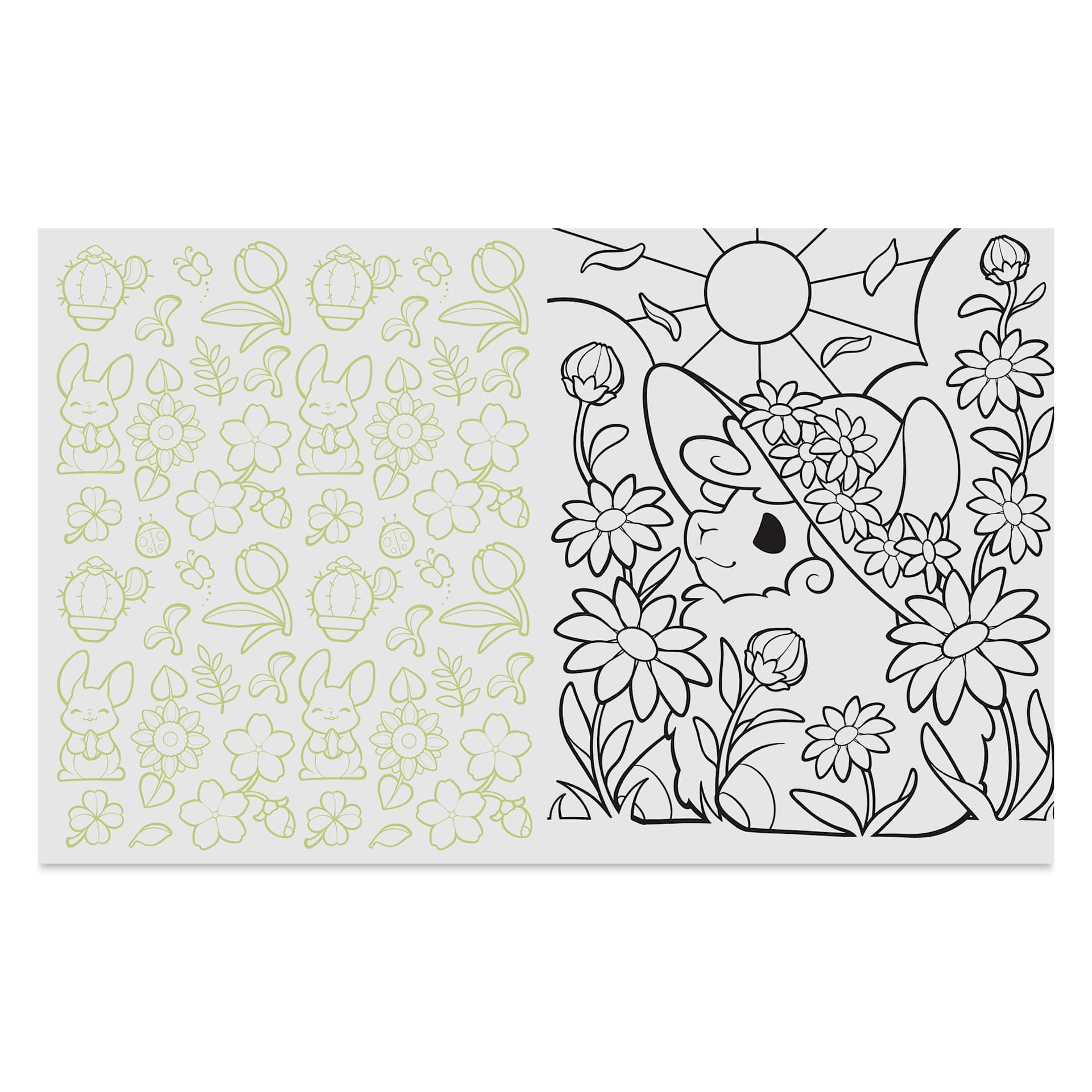 Cute Chibi Creature Coloring Book, Sheep