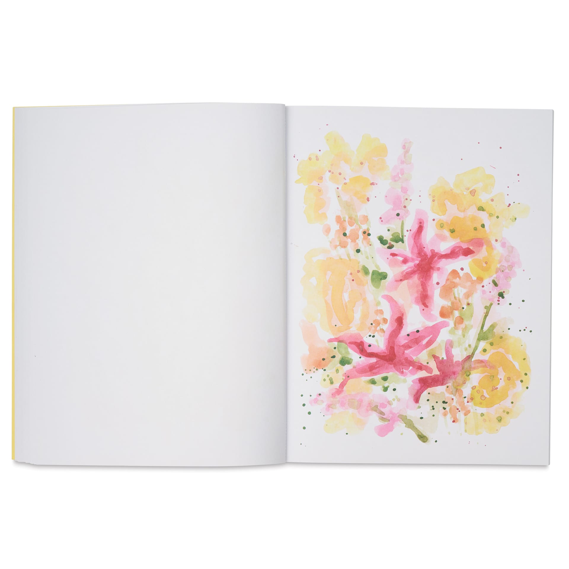 The Reverse Coloring Book - 8-1/2" x 11", 104 Pages, open