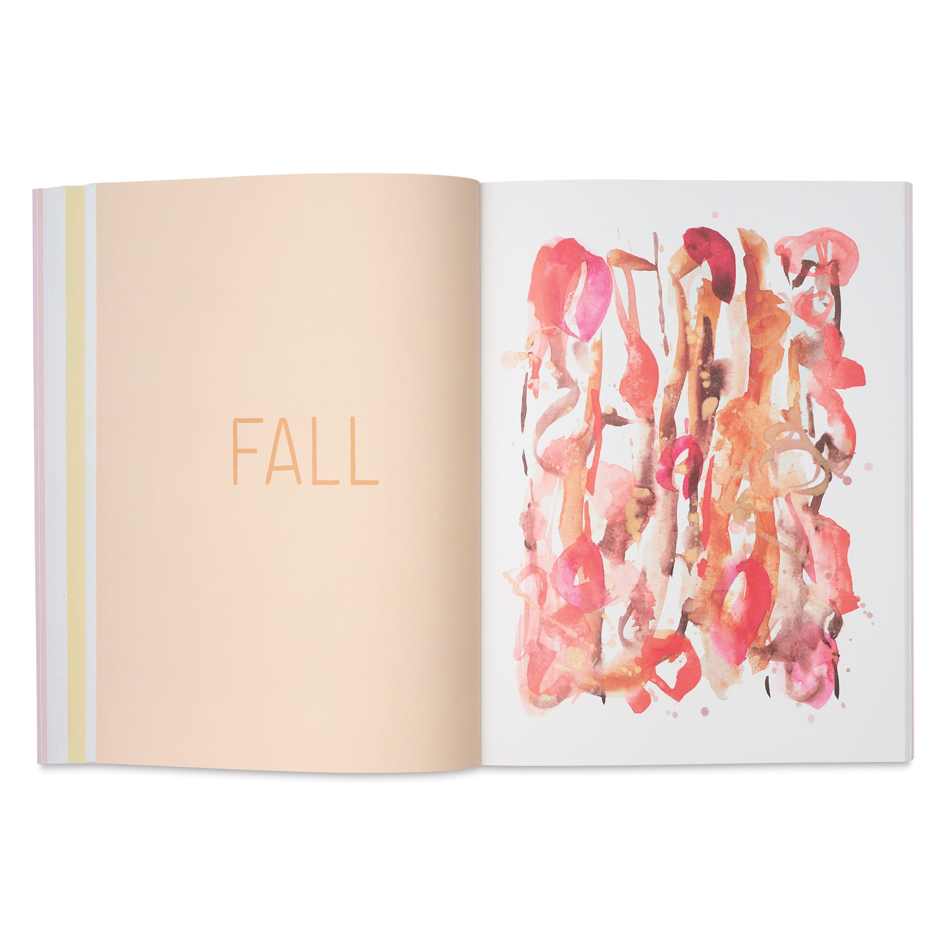 The Reverse Coloring Book: Through the Seasons - 8-1/2" x 11", 104 Pages, Fall