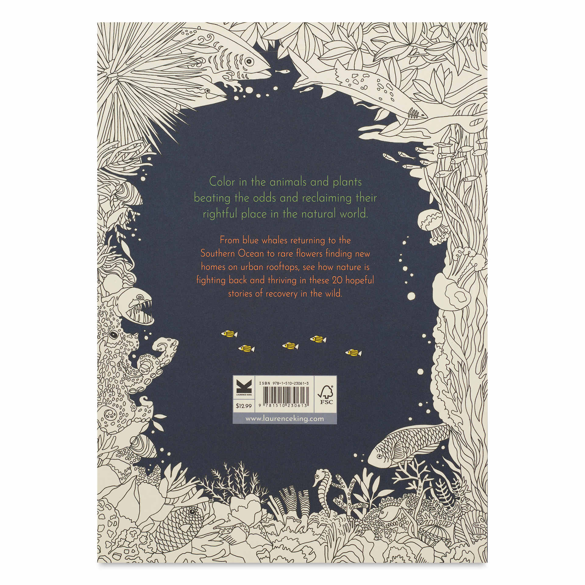 Return of the Wild Coloring Book, back cover