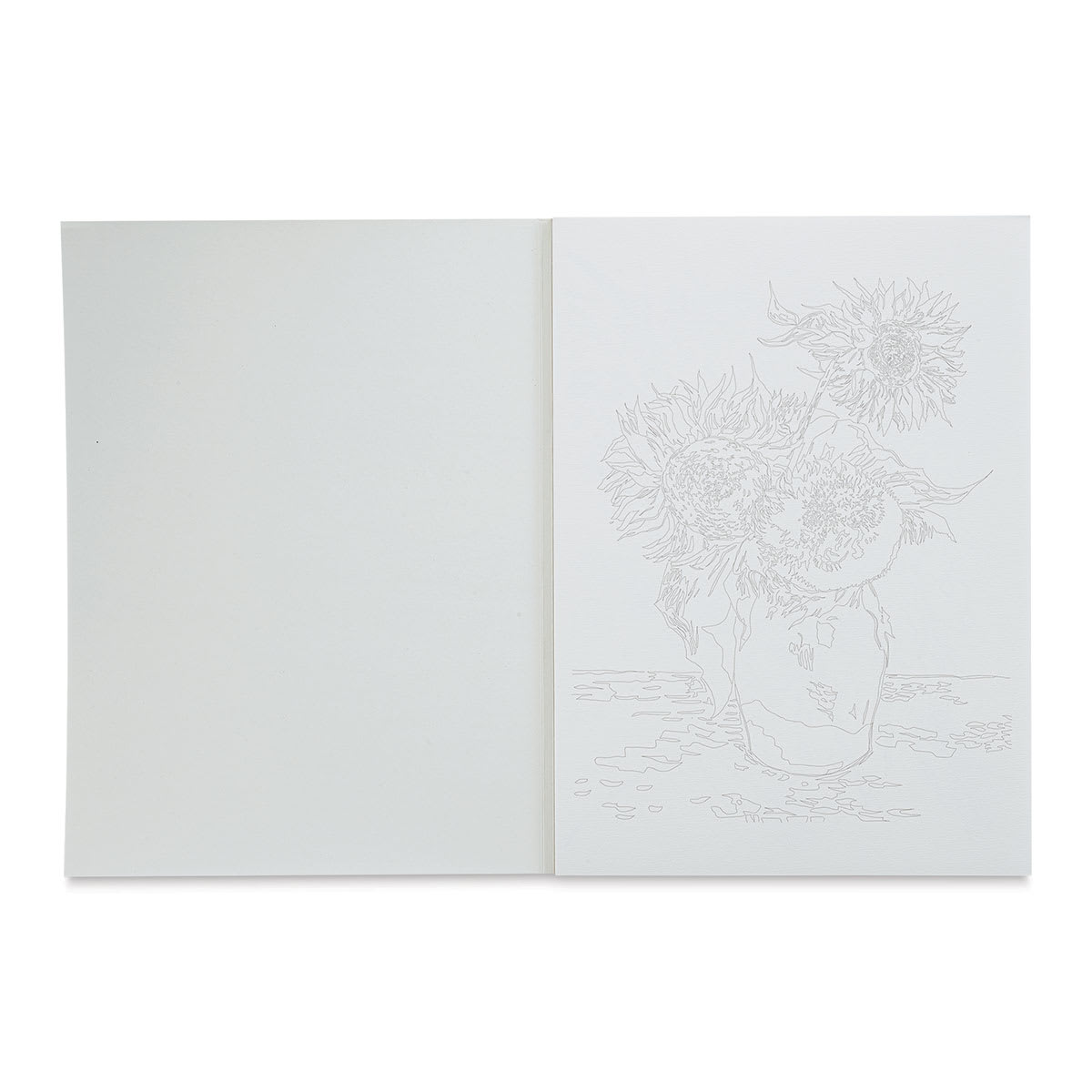 The Pepin Press Artists' Colouring Book - Van Gogh (inside book)