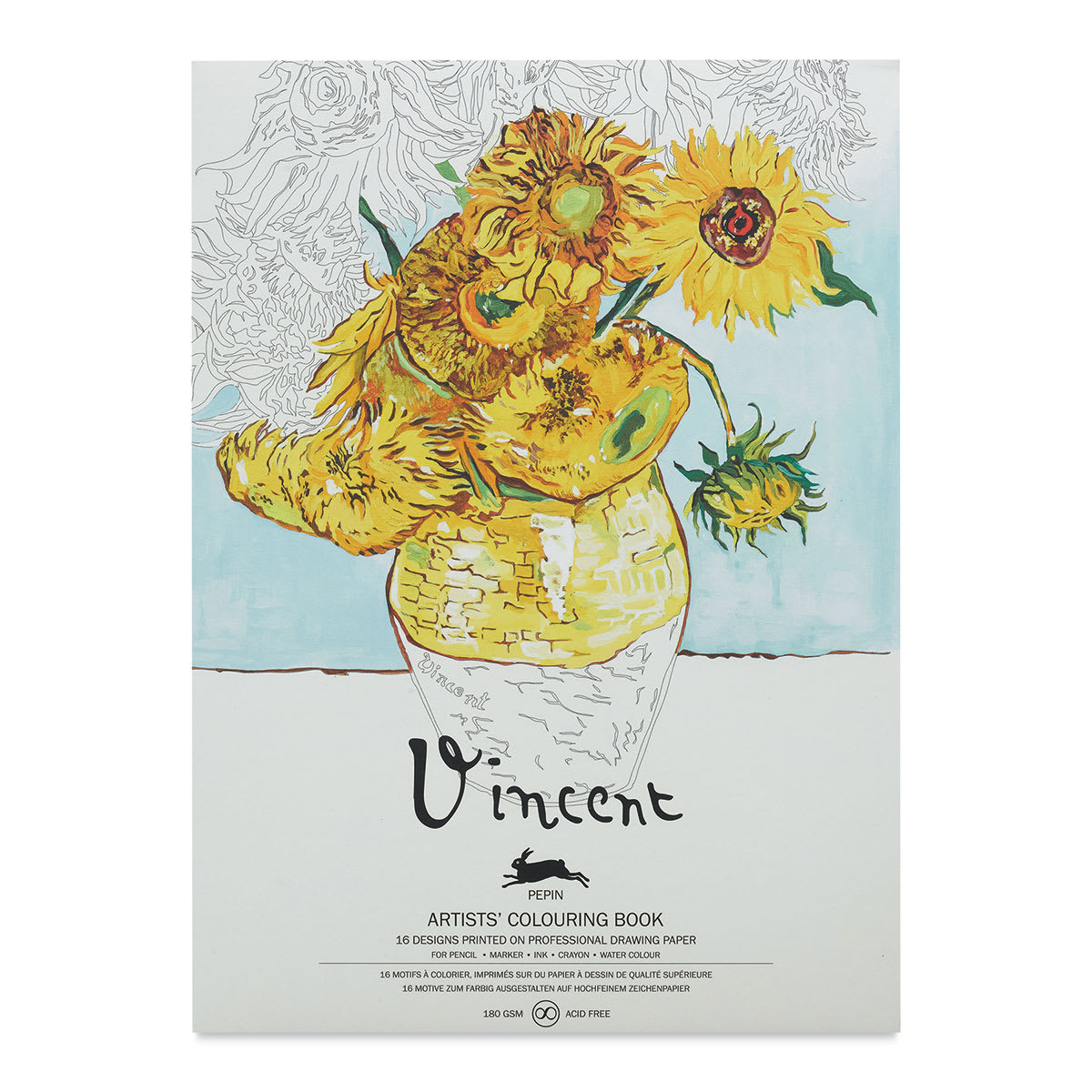 The Pepin Press Artists' Colouring Book - Van Gogh