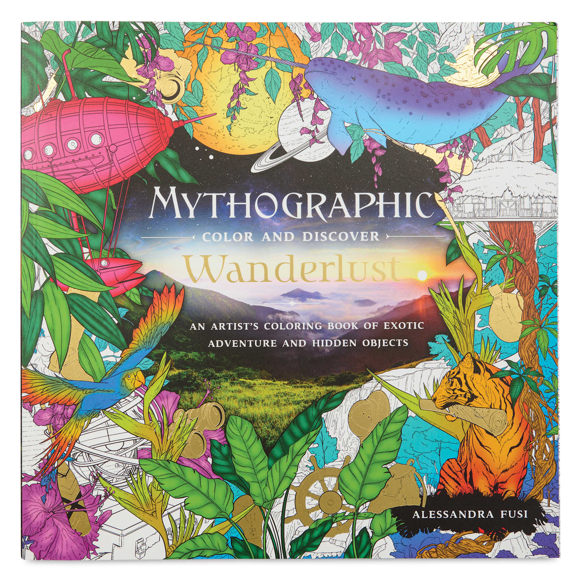 Mythographic Color and Discover: Wanderlust, front cover