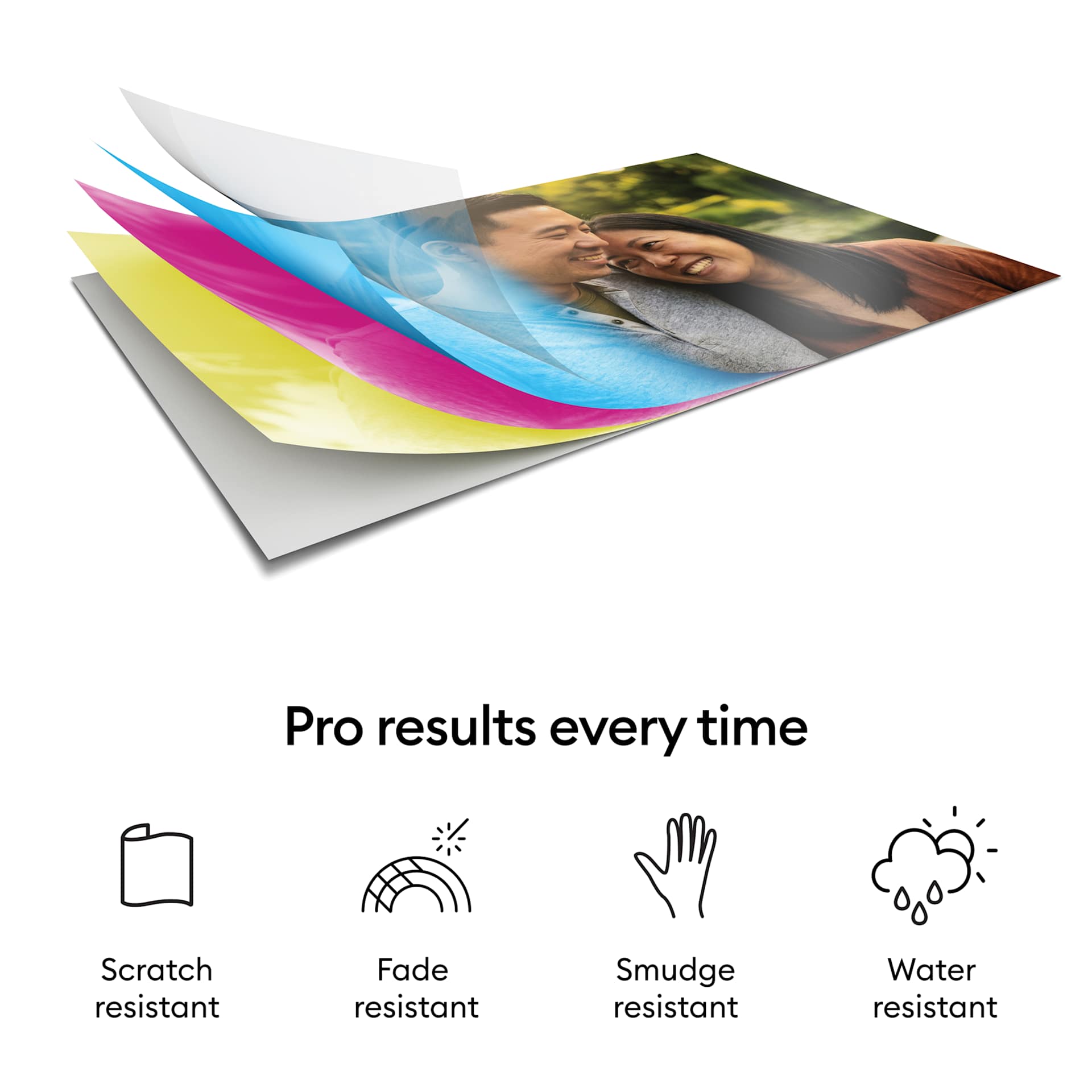 Cricut Stickerpix Print Pre-Cut Sticker Sheets & Ink Cartridge Set describing print features