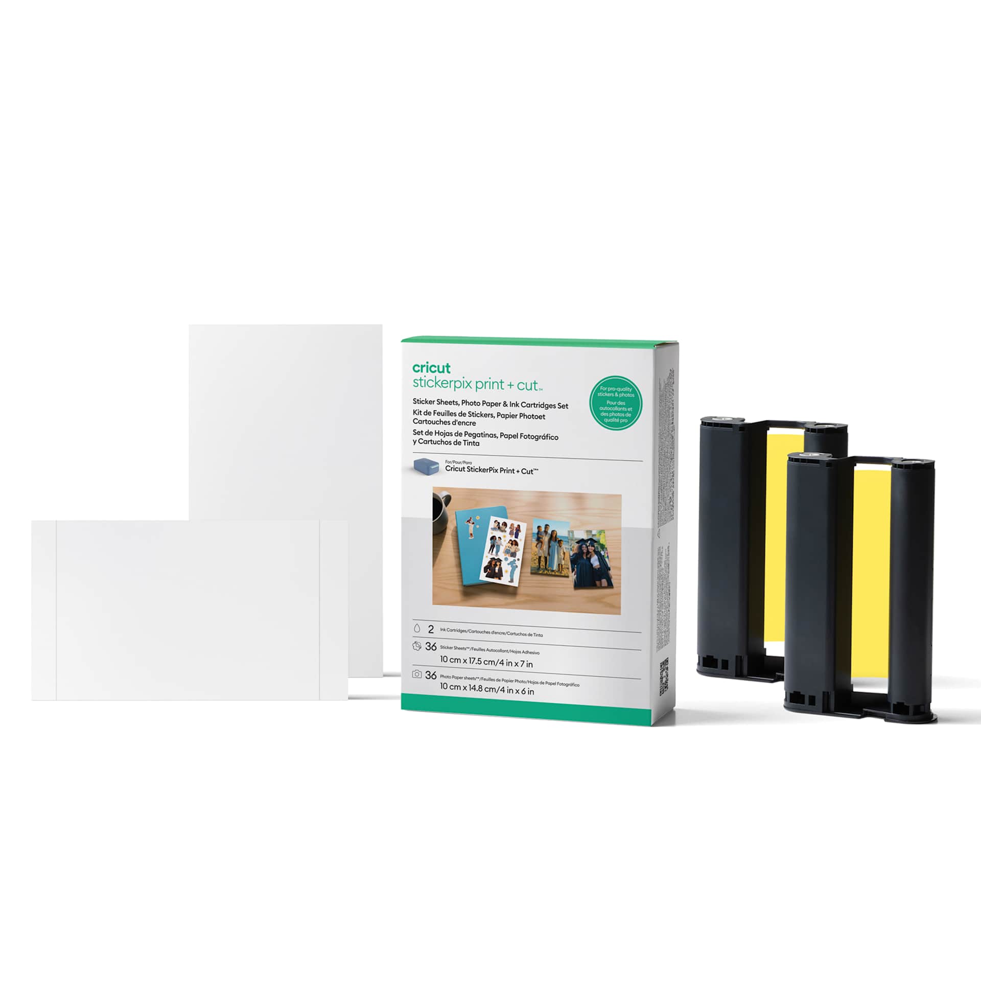 Cricut StickerPix Print + Cut Materials Bundle