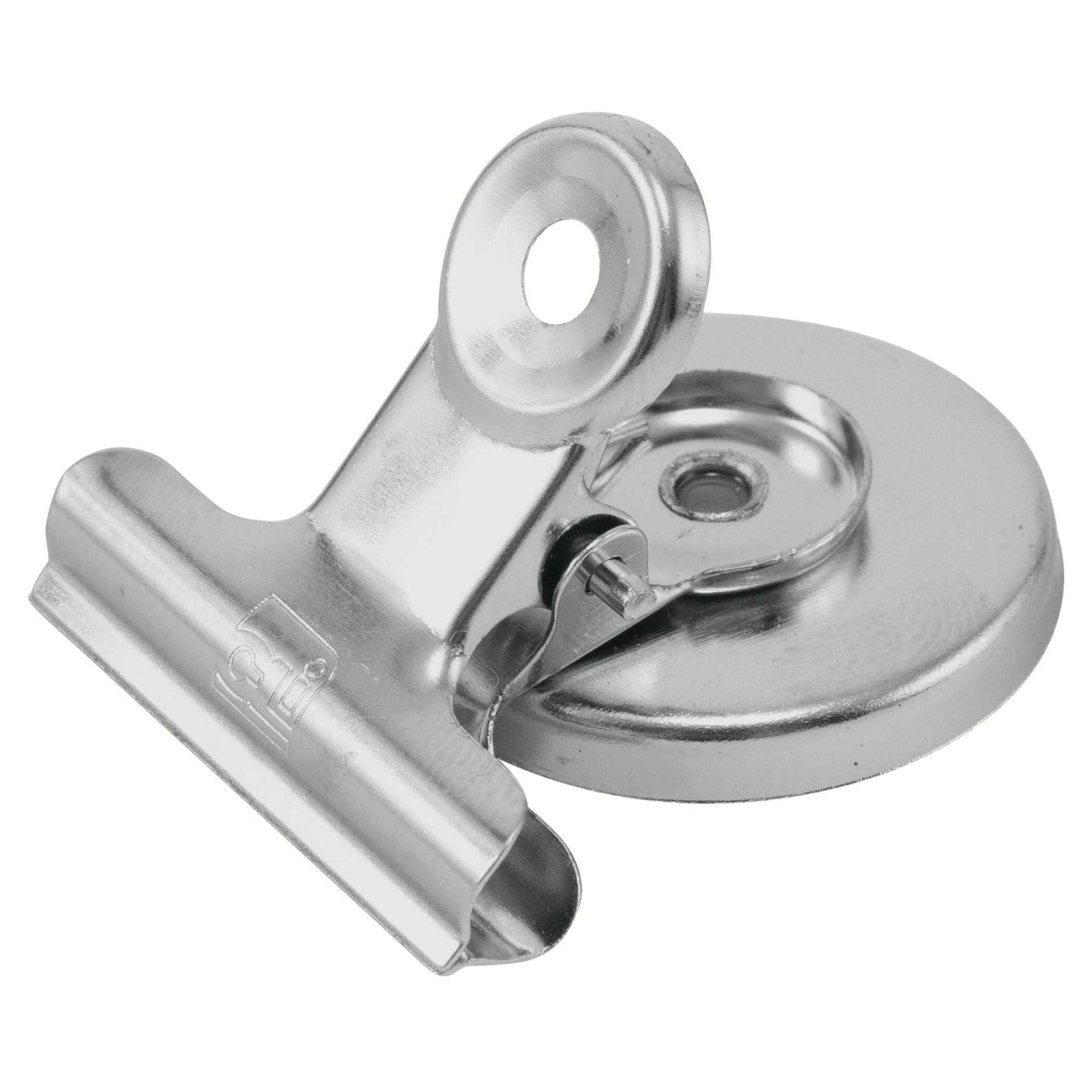 Charles Leonard Magnetic Spring Clips - Pkg of 24, 1-1/4"