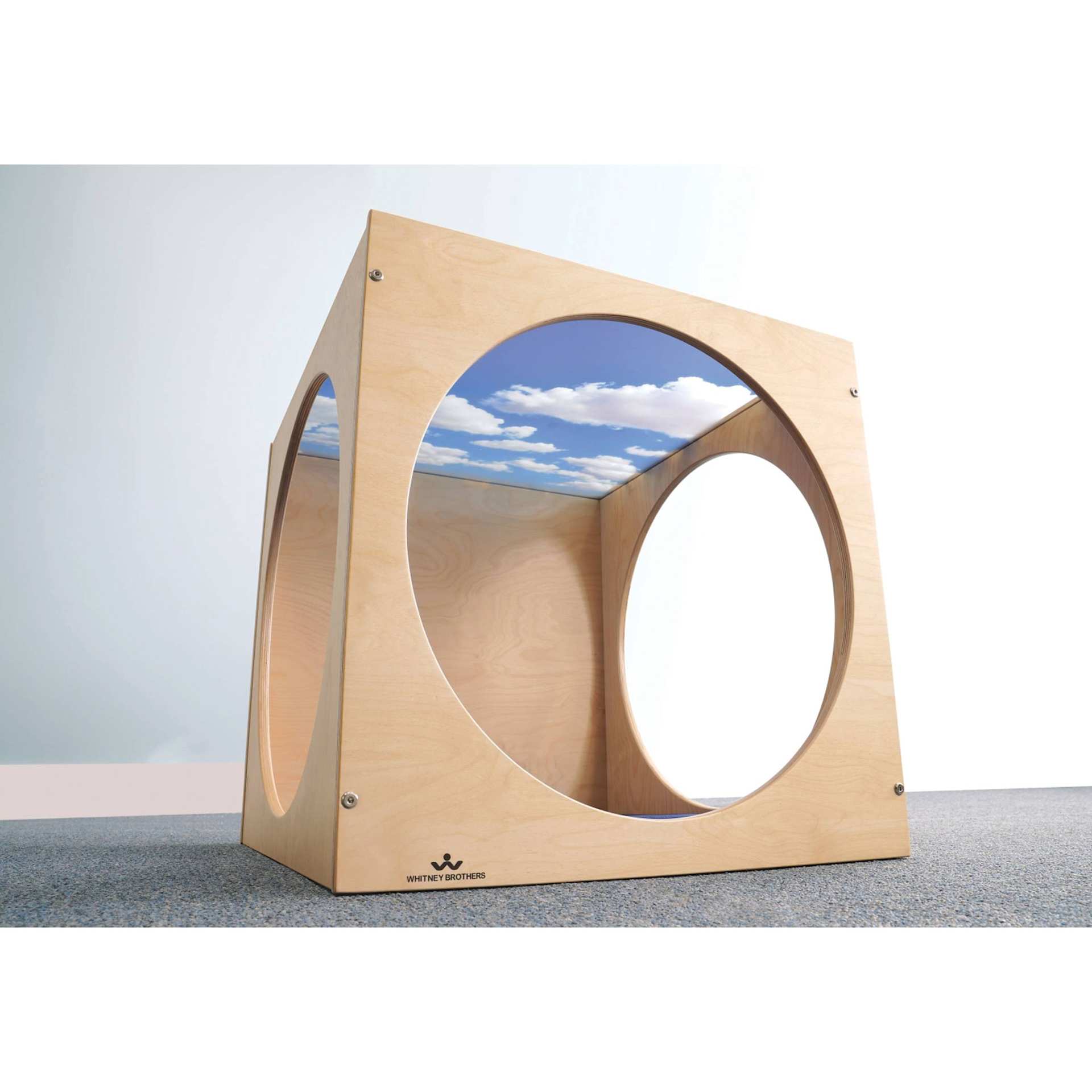 Whitney Brothers Acrylic Top Play House Cube, inside