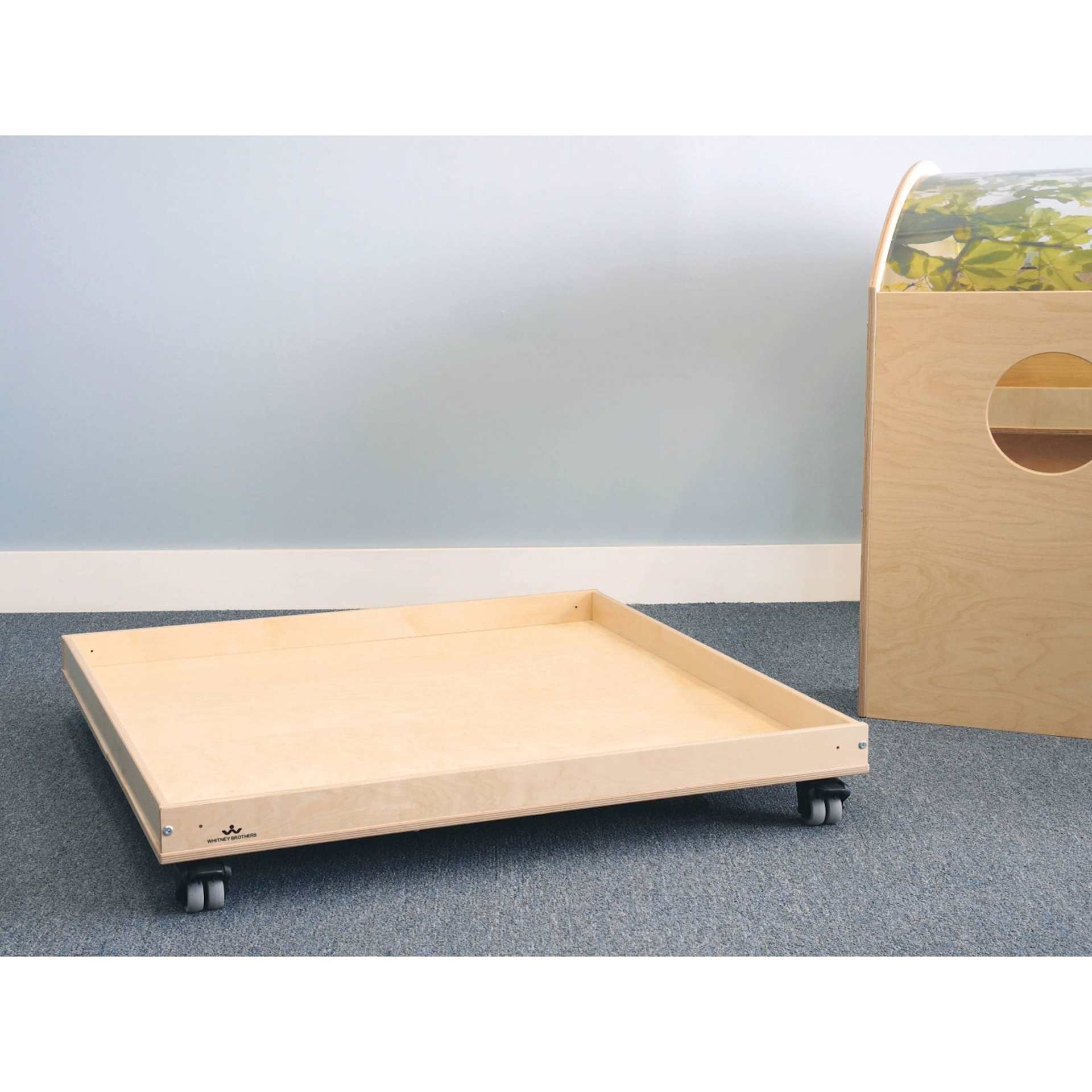 Whitney Brothers Cube Caddy - Large, next to cube