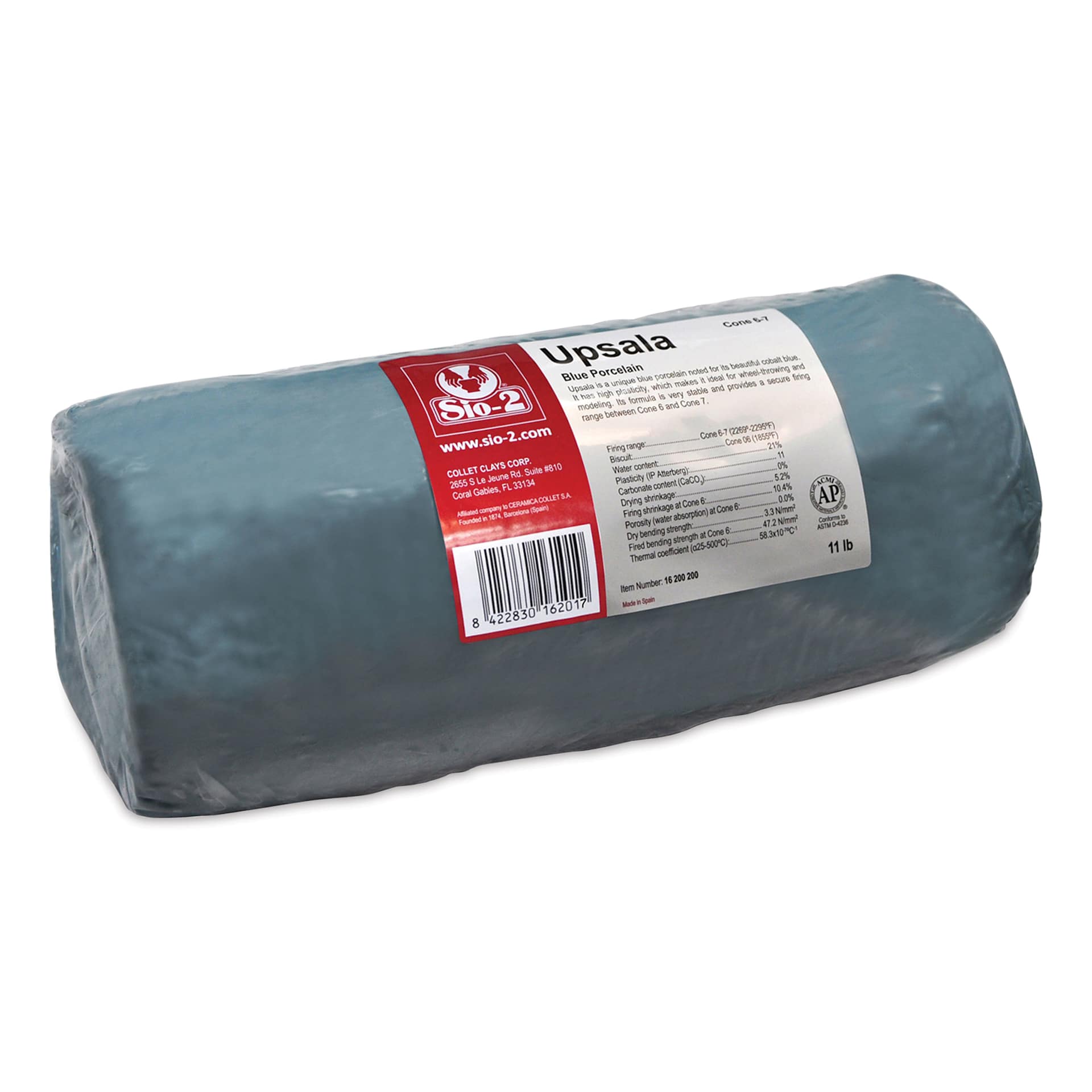 Sio-2 Upsala Porcelain Clay