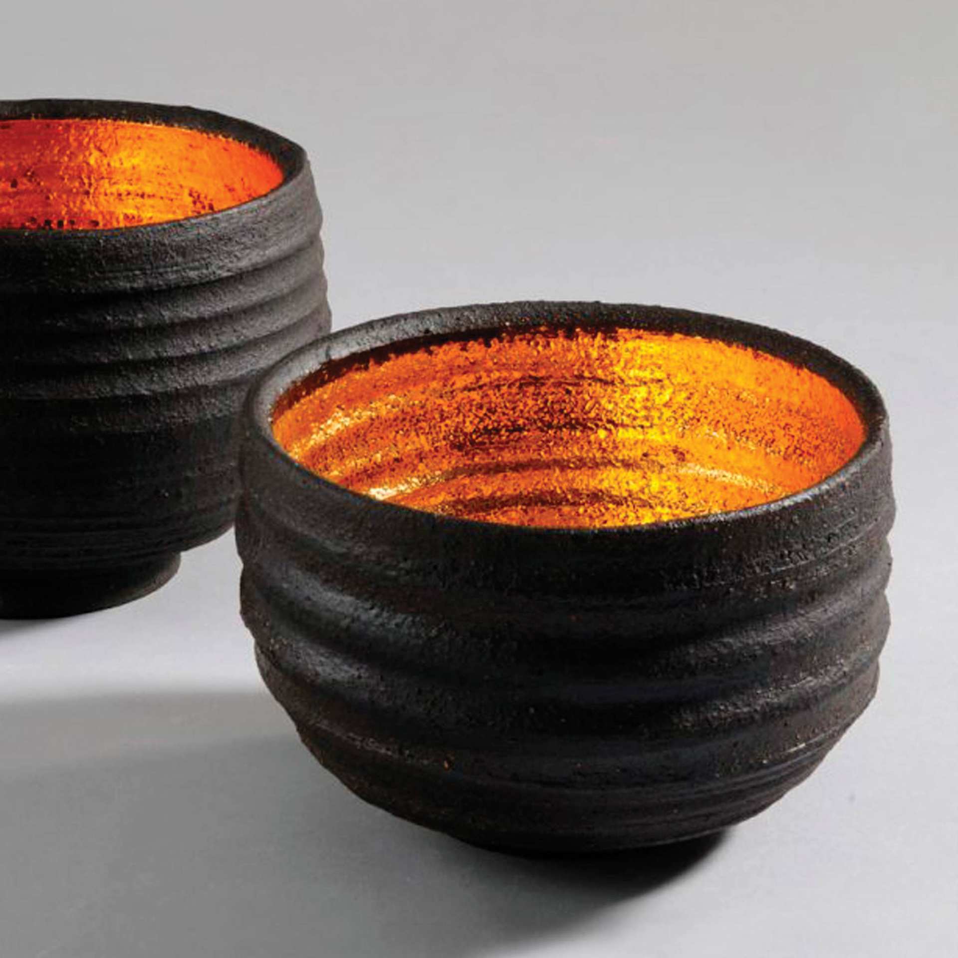 Sio-2 PRNF Black Sculpture Clay - finished piece by Martha Rieger