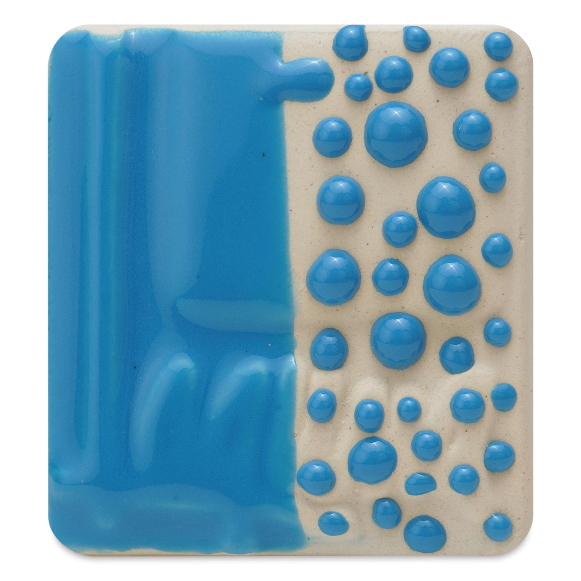 Laguna Versa 5 Glaze - 302 Turquoise, 4 oz possible texture comparison