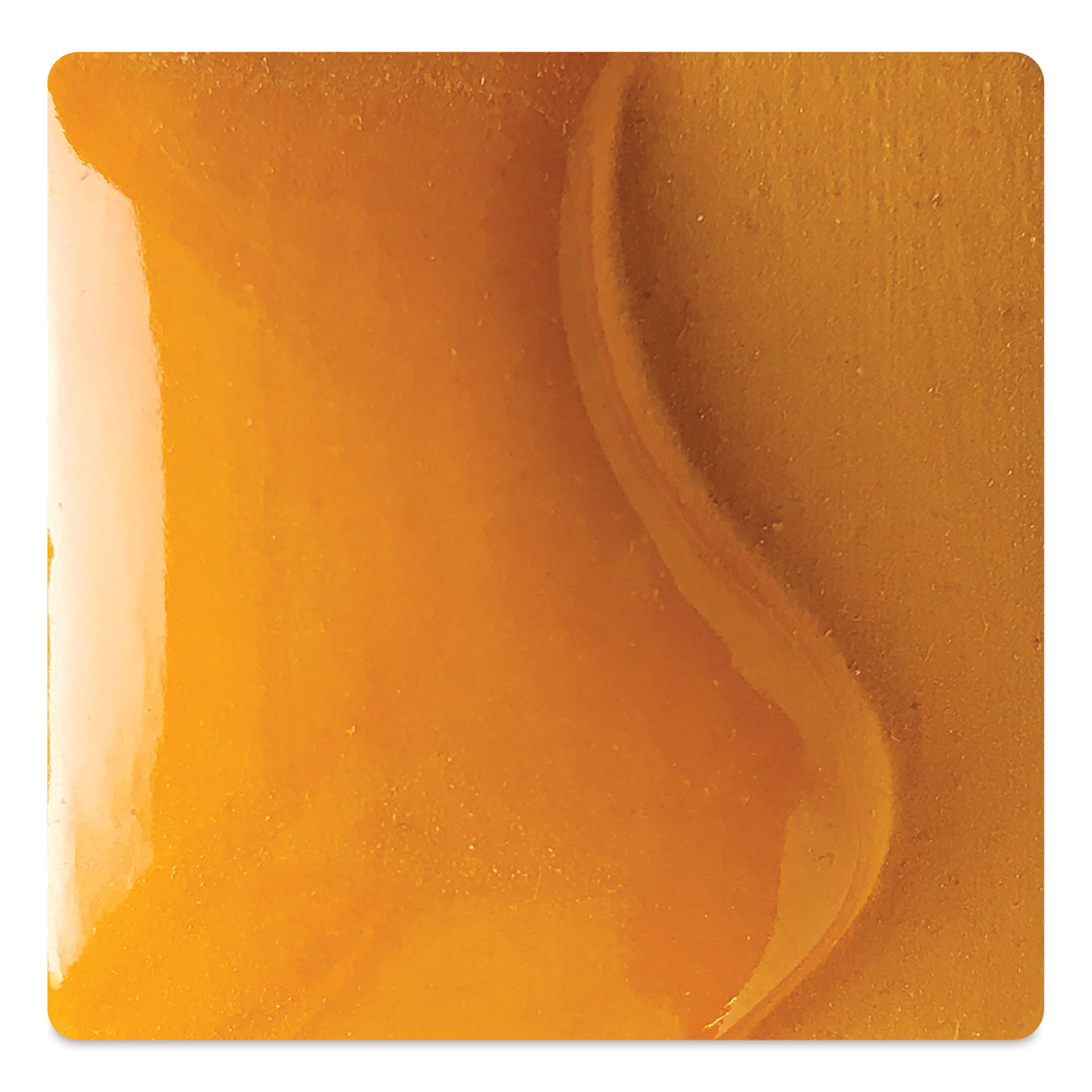 Spectrum Underglazes - Orange, Pint, fired to cone 05