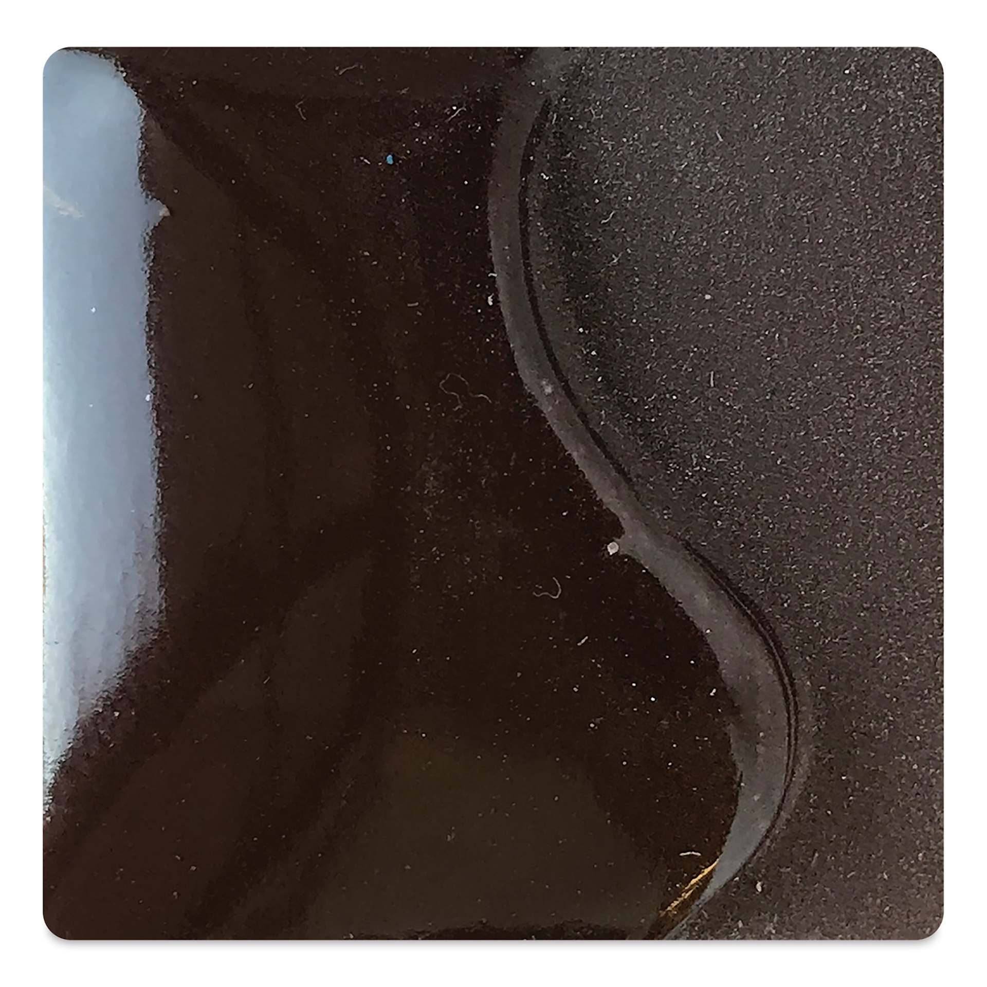 Spectrum Underglazes - Chocolate Brown, Pint, fired to cone 05