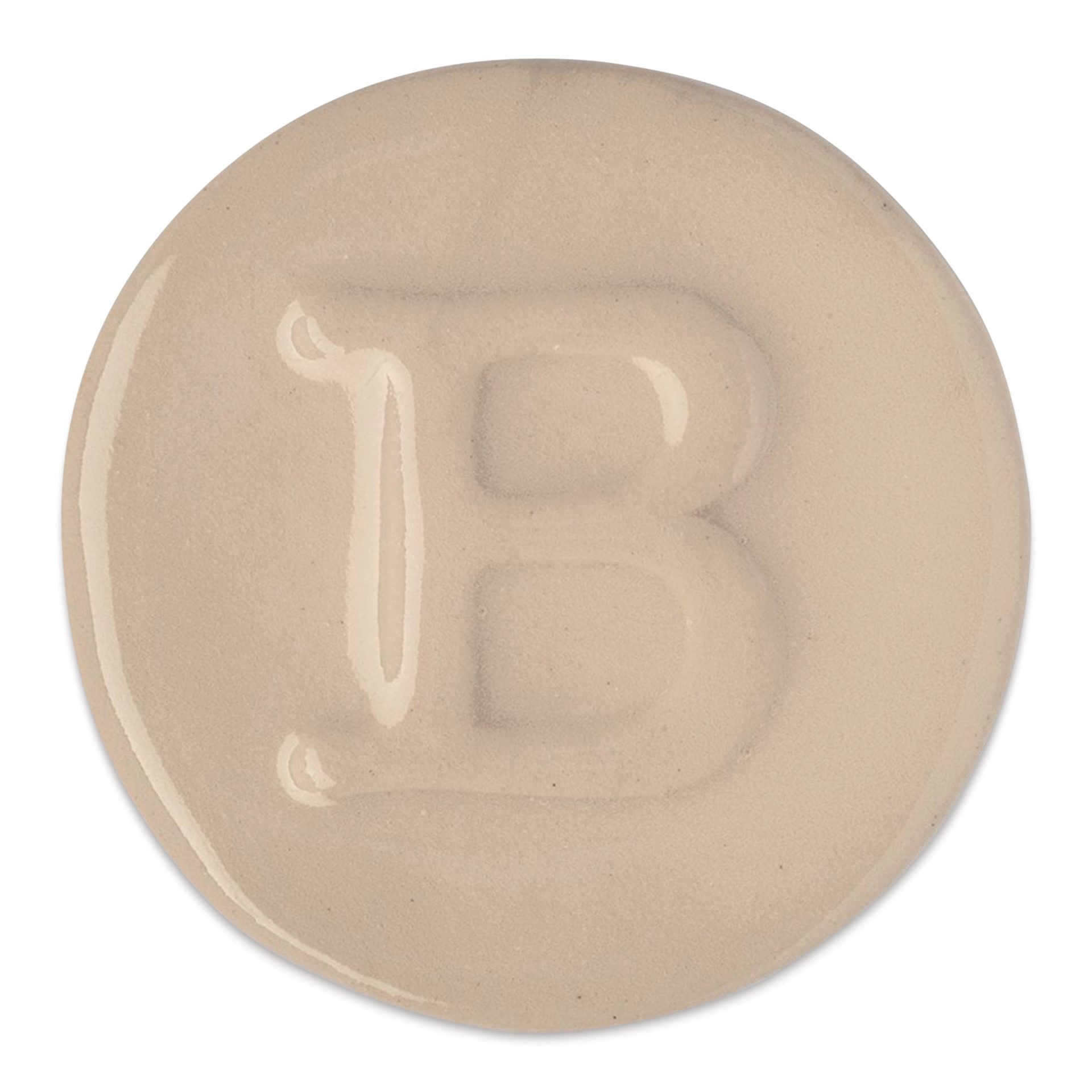 Botz Pro Glaze - Transparent, 200 ml sample fired to 1150°C / 2102°F