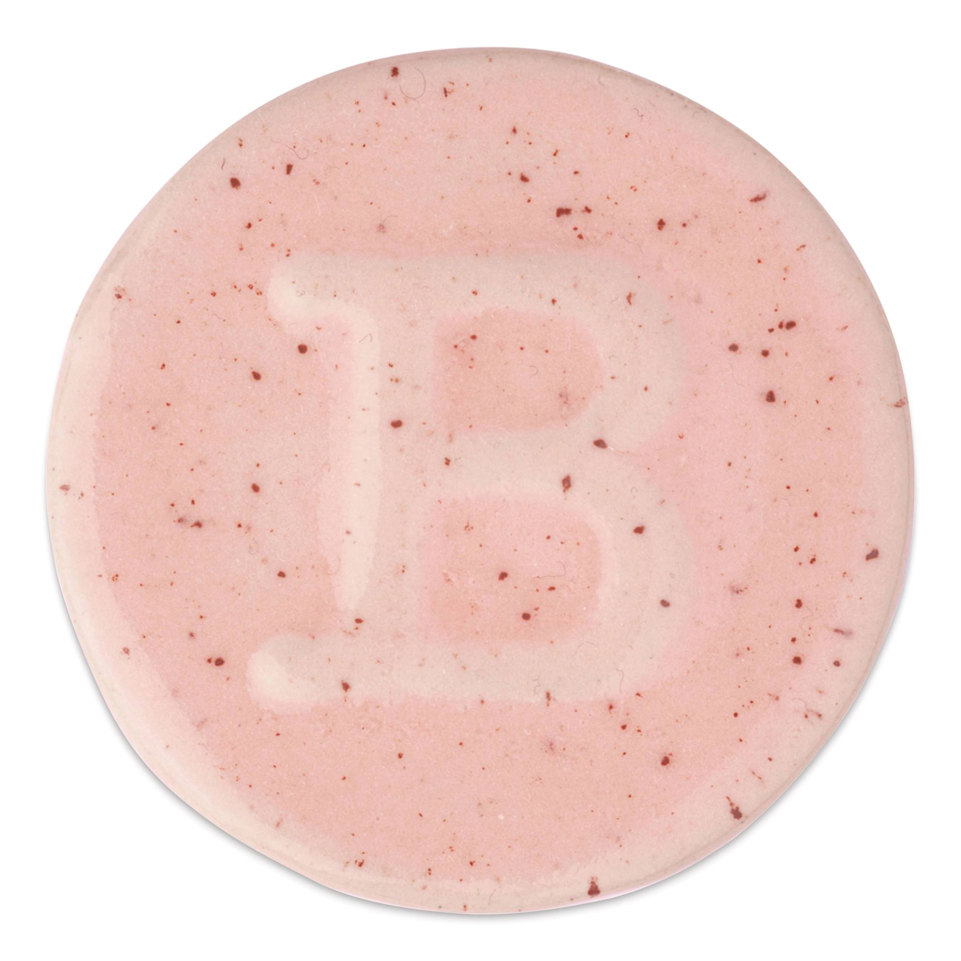 Botz Pro Glaze - Morganite, 800 ml sample fired to 1150°C / 2102°F