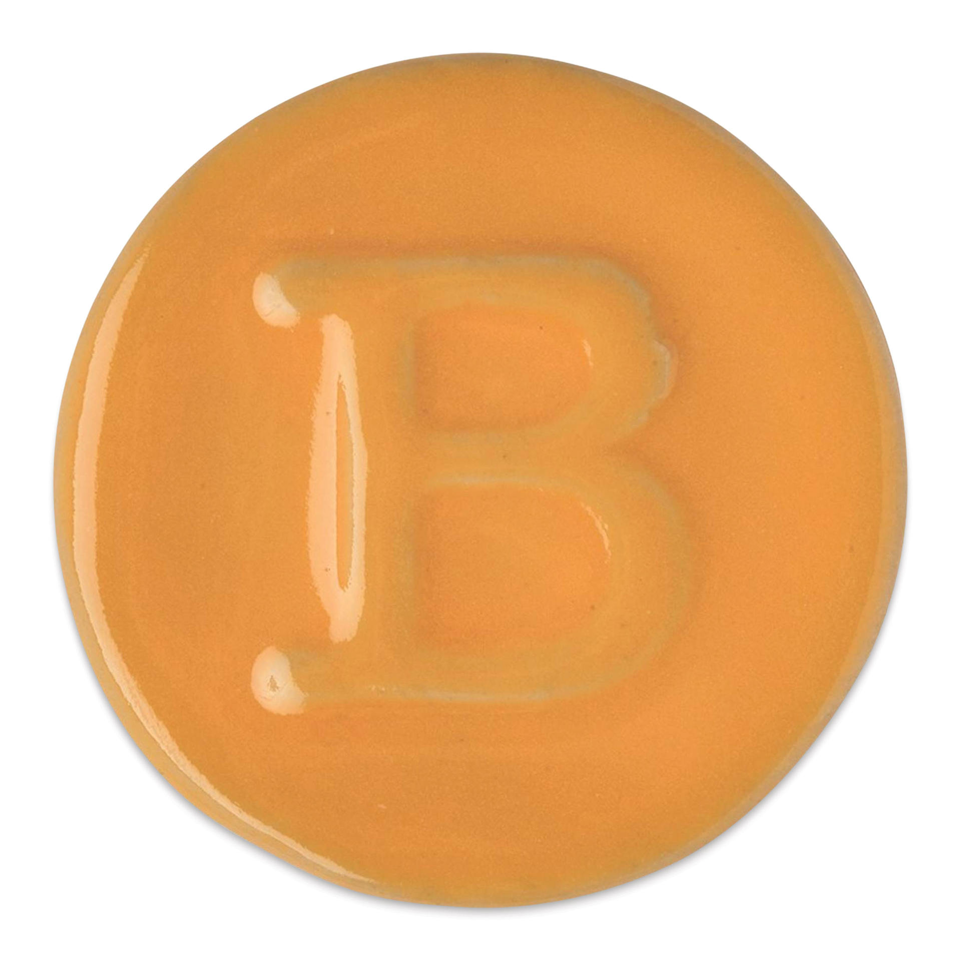 Botz Pro Glaze - Carnelian Yellow, 800 ml sample fired to 1150°C / 2102°F
