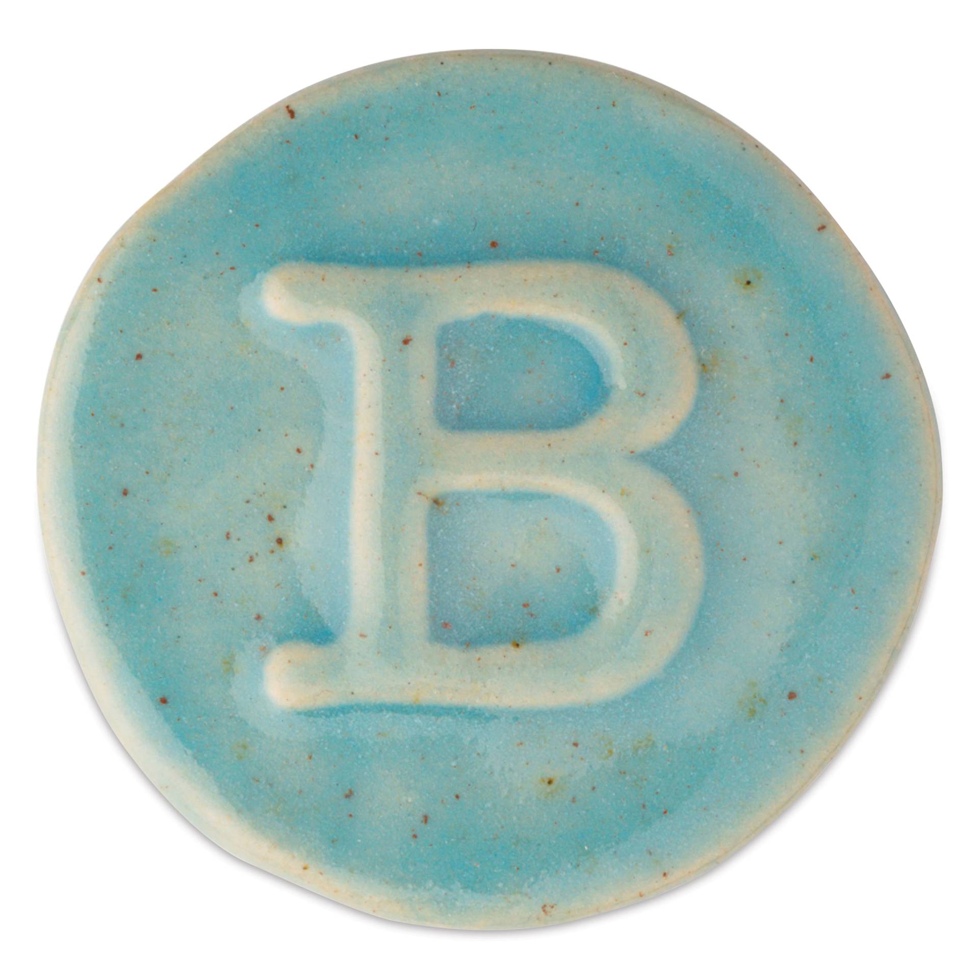 Botz Pro Glaze - Larimar, 200 ml sample fired to 1150°C / 2102°F