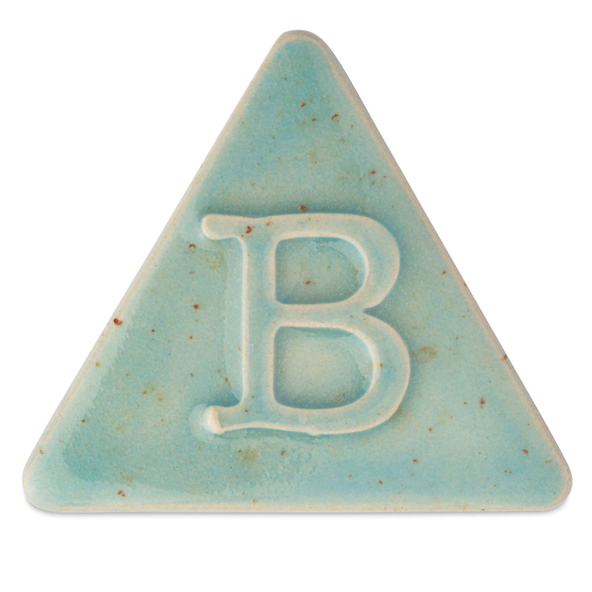 Botz Pro Glaze - Larimar, 200 ml sample fired to 1250°C / 2282°F