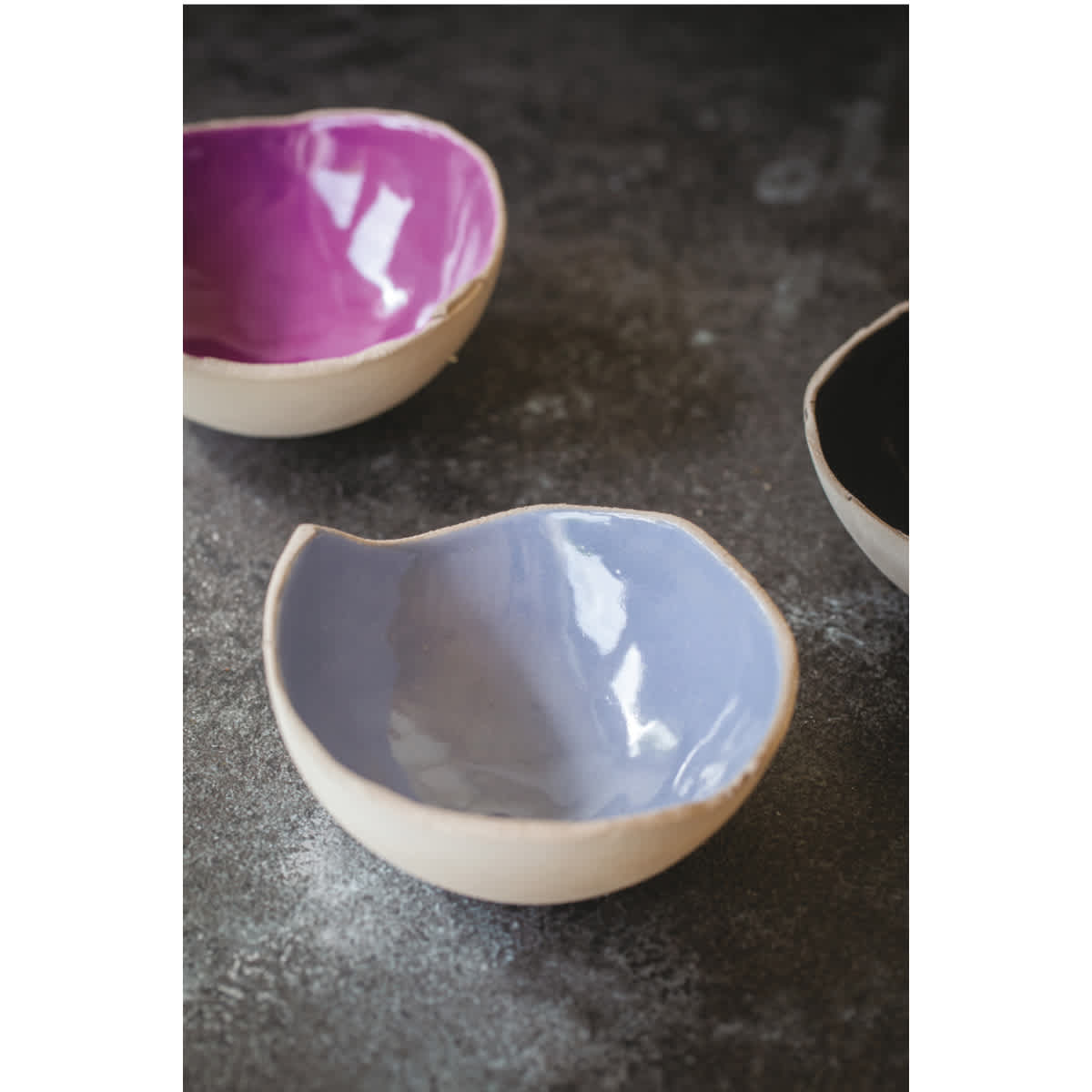 Botz Pro Glaze - Topaz Blue, 200 ml finished bowl example