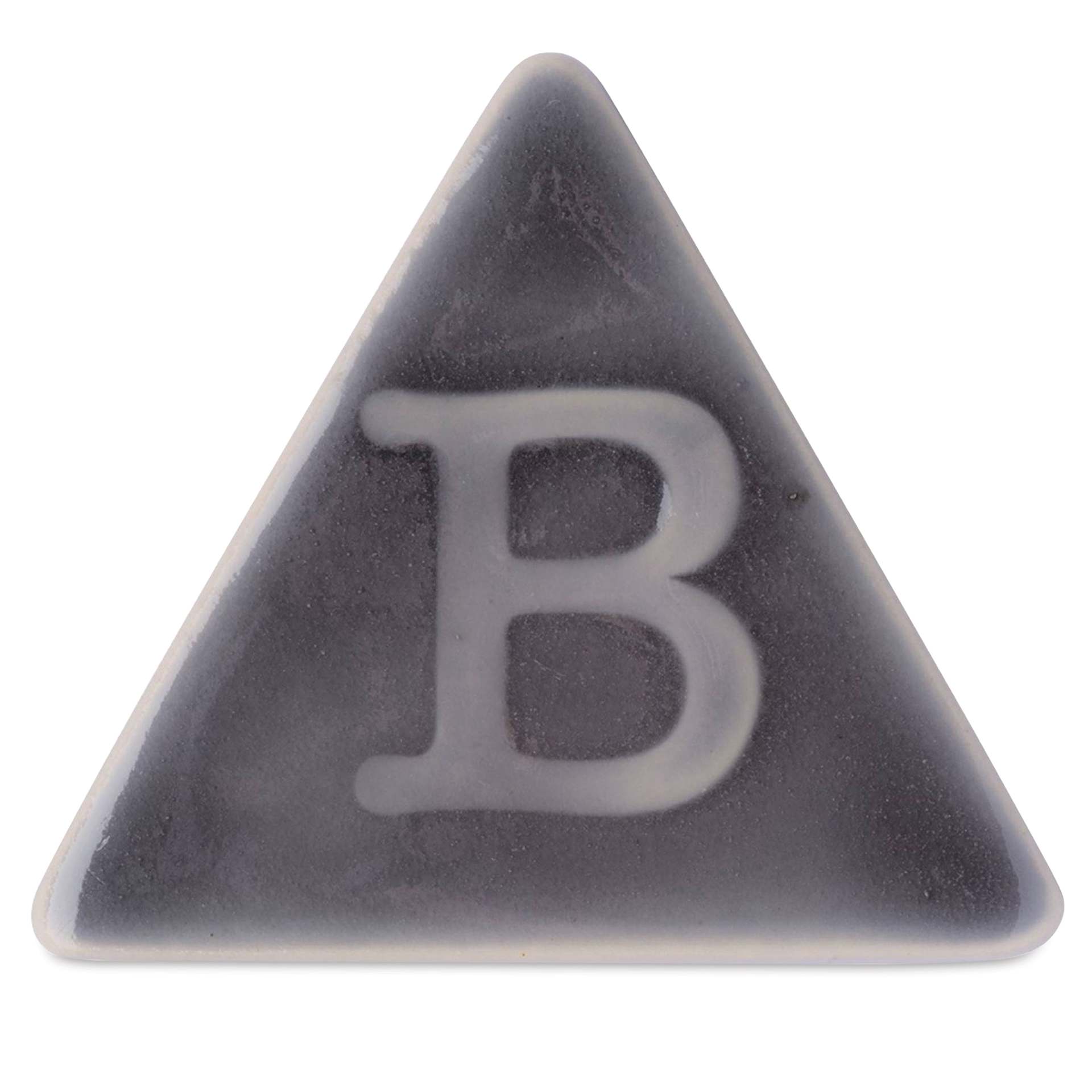 Botz Pro Glaze - Topaz Blue, 200 ml sample fired to 1250°C / 2282°F