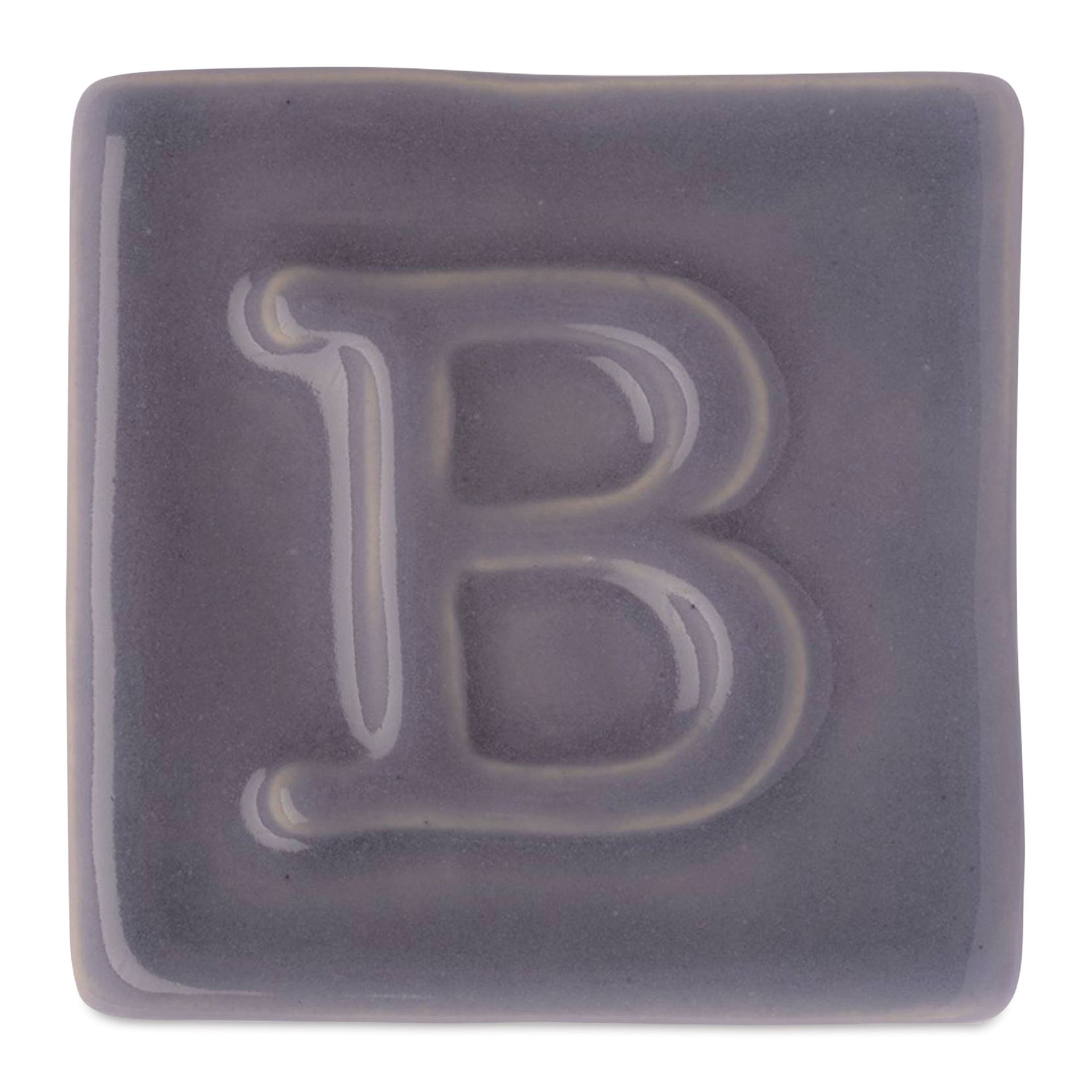 Botz Pro Glaze - Topaz Blue, 800 ml sample fired to 1050°C / 1922°F