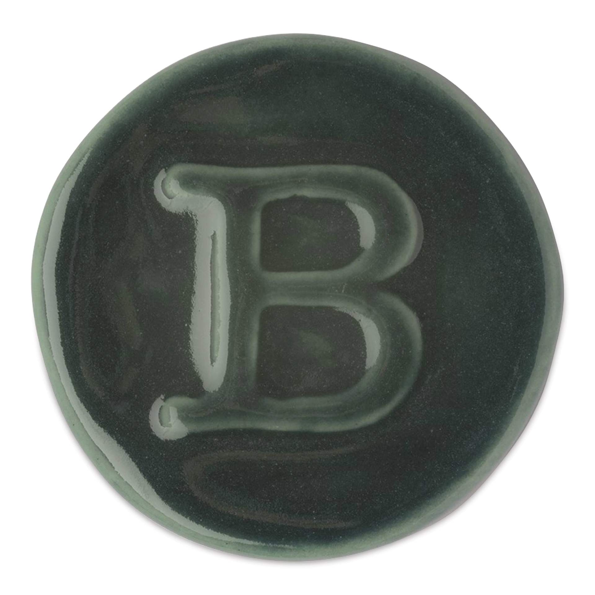 Botz Pro Glaze - Malachite, 800 ml sample fired to 1150°C / 2102°F
