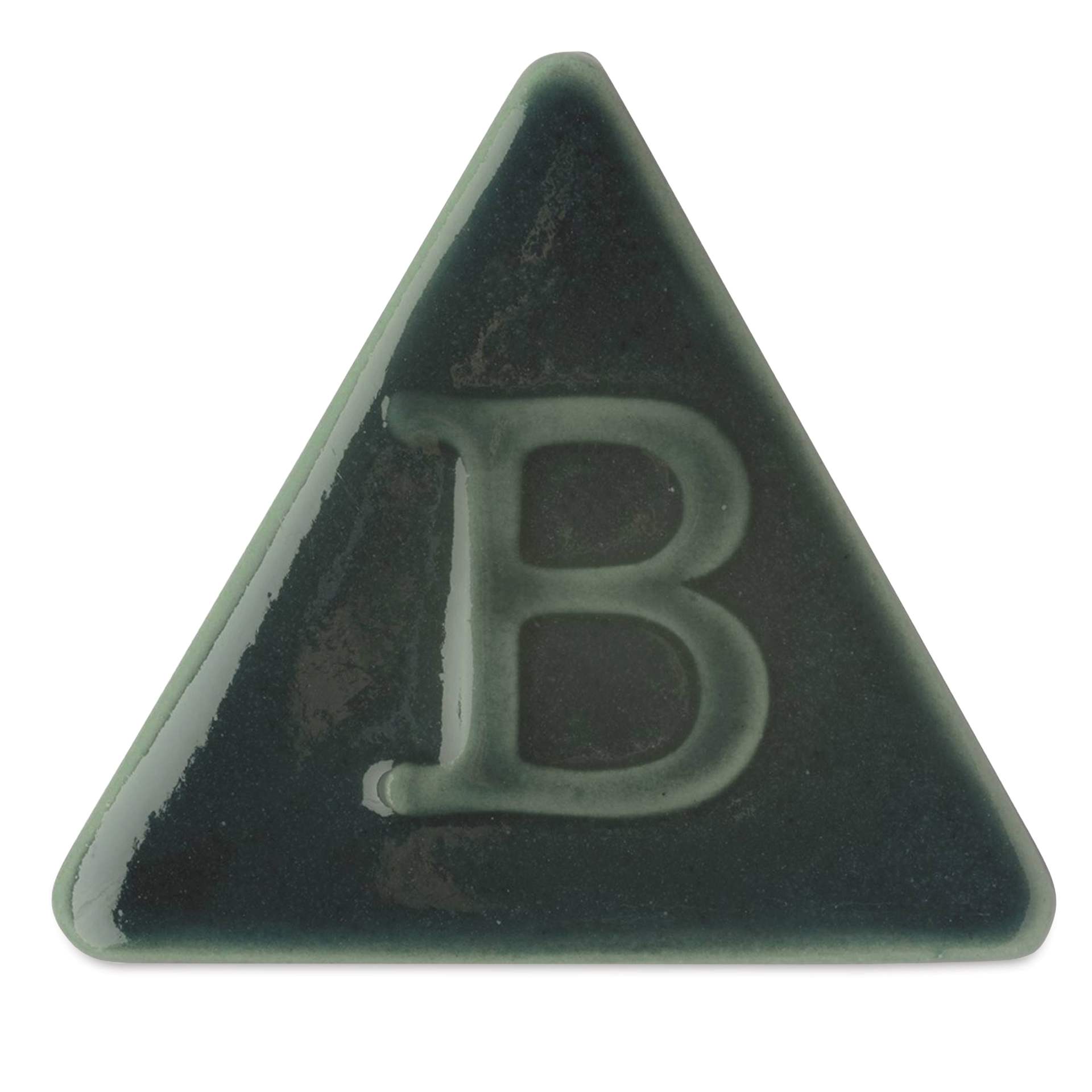 Botz Pro Glaze - Malachite, 800 ml sample fired to 1250°C / 2282°F