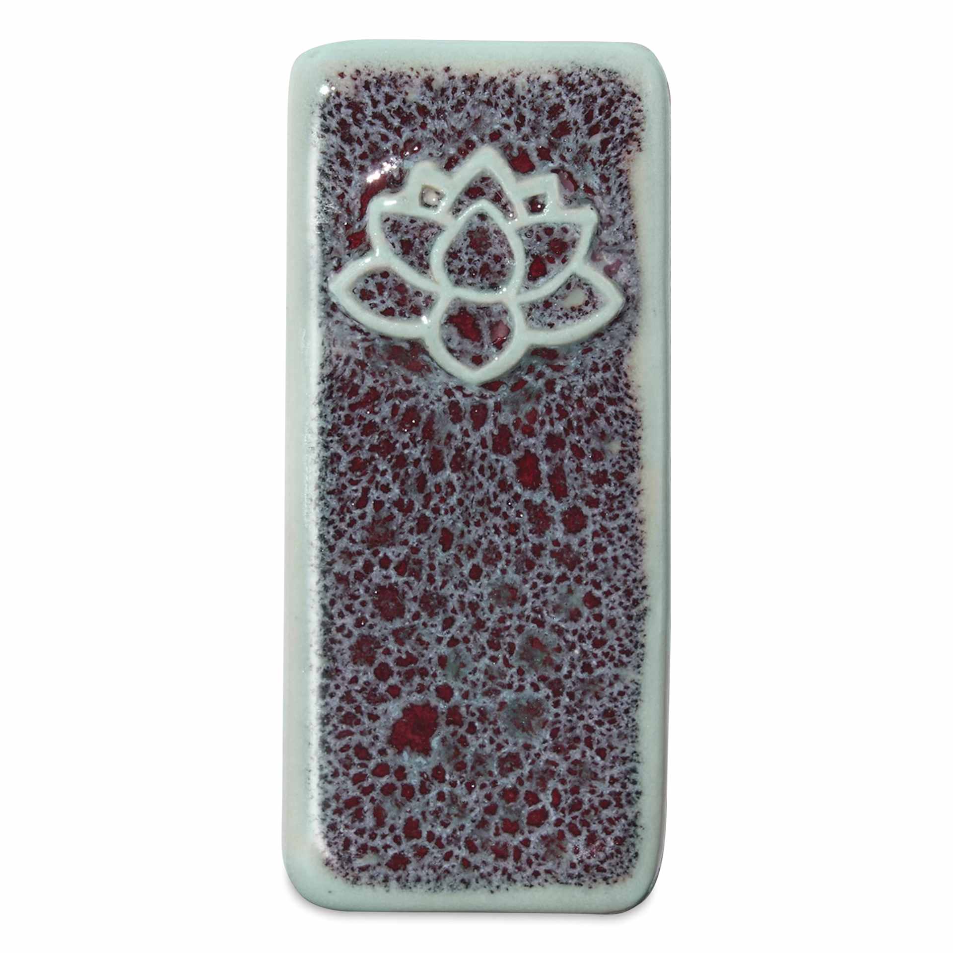 Speedball Mid-Fire Glaze - Dragon Stone - finished example fired at cone 6