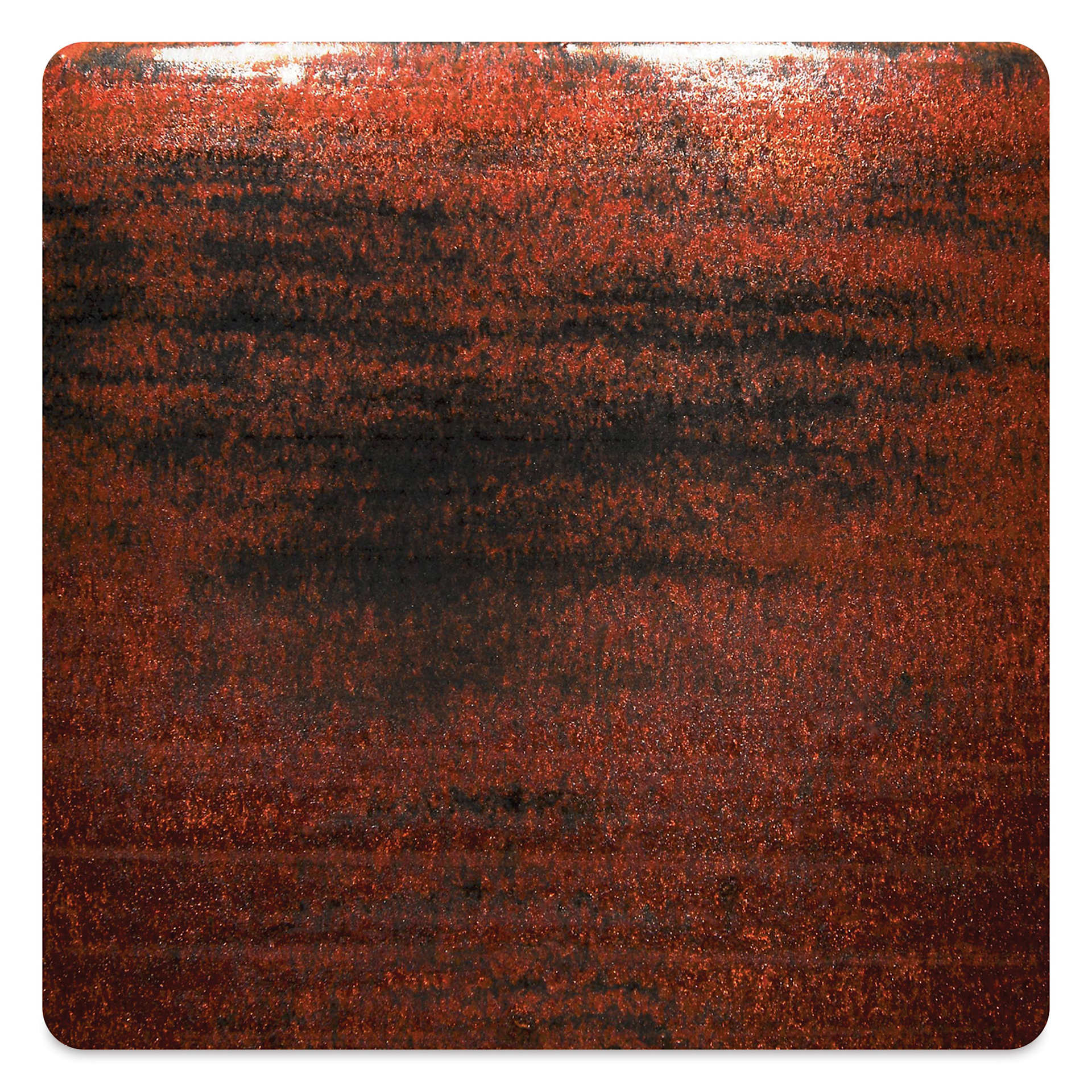 Speedball Mid-Fire Glaze - Blackened Copper, 16 oz