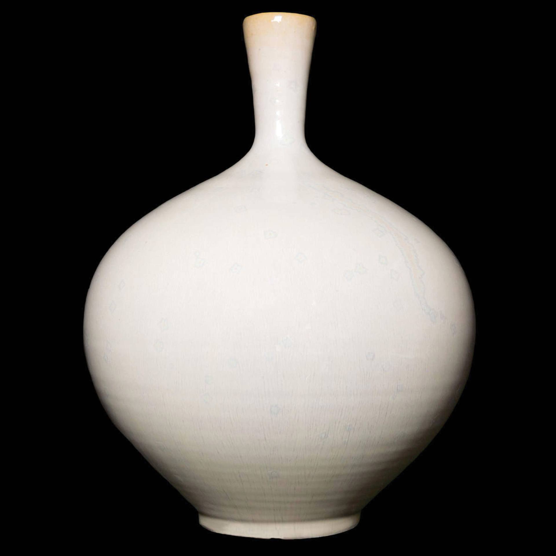 Amaco Cosmos Glaze - CO-6 Supernova finished vase example