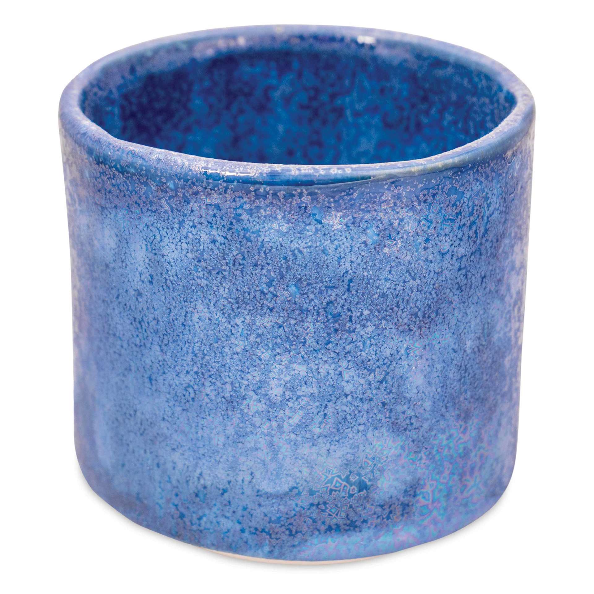 Amaco Cosmos Glaze - CO-24 Blue Starlight fired to cone 5 oxidation