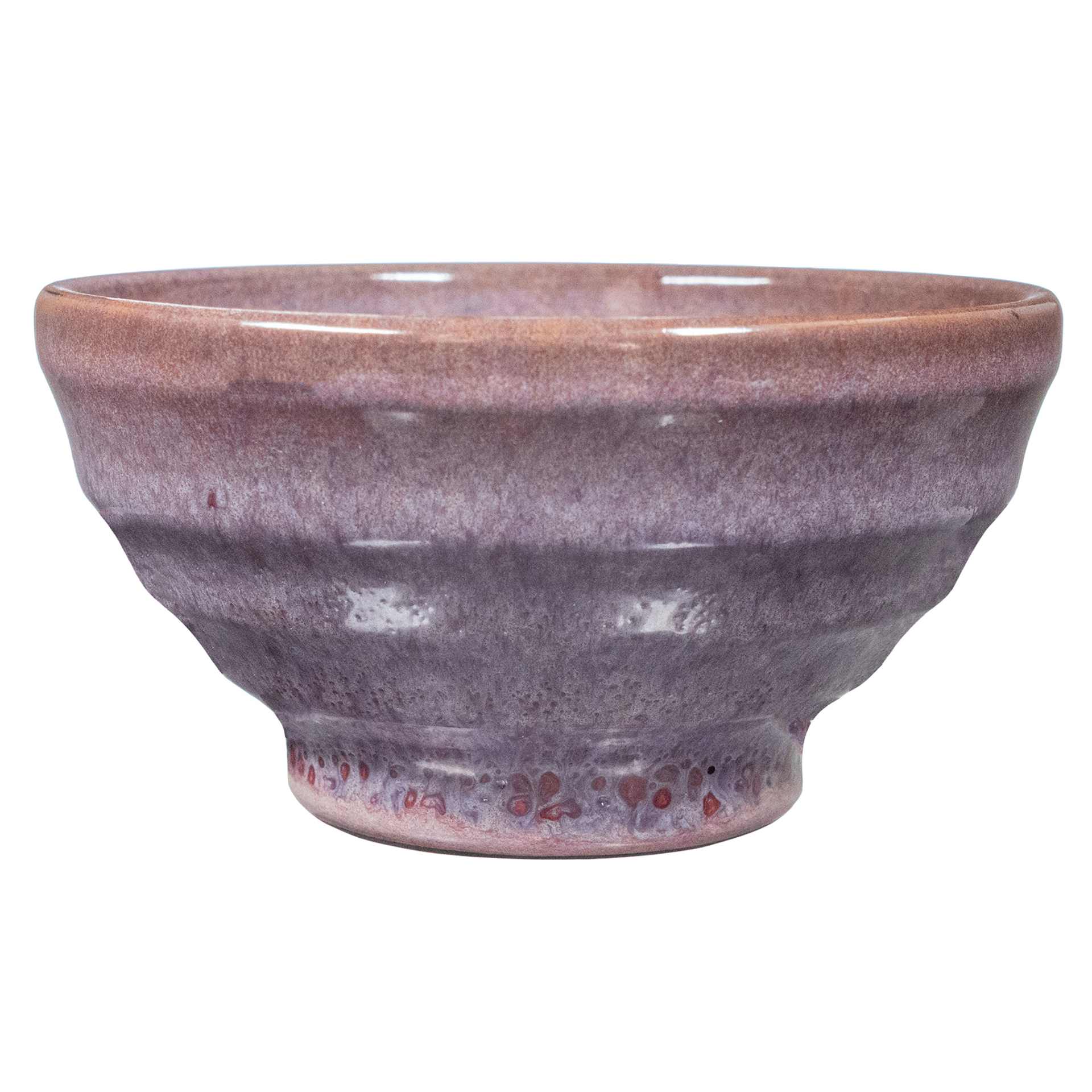 Amaco Dipping and Layering Dry Glaze - Mulberry Mist, 10 lb applied to formed vessel