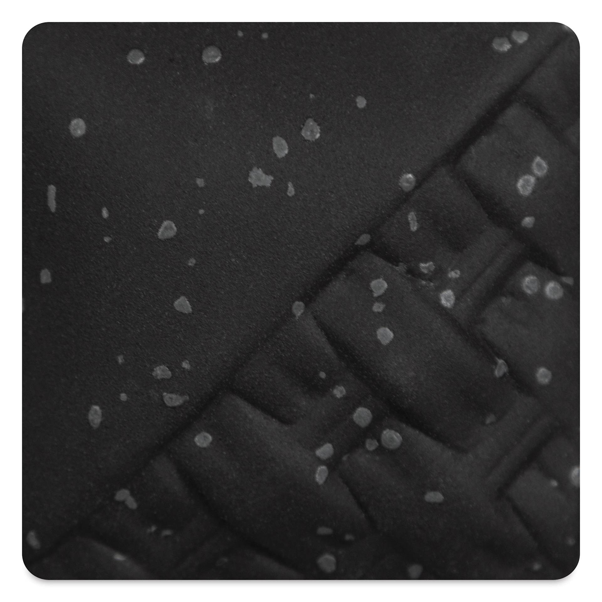 Mayco Stoneware Engobe - Sparkle Black, fired at Cone 10 reduction