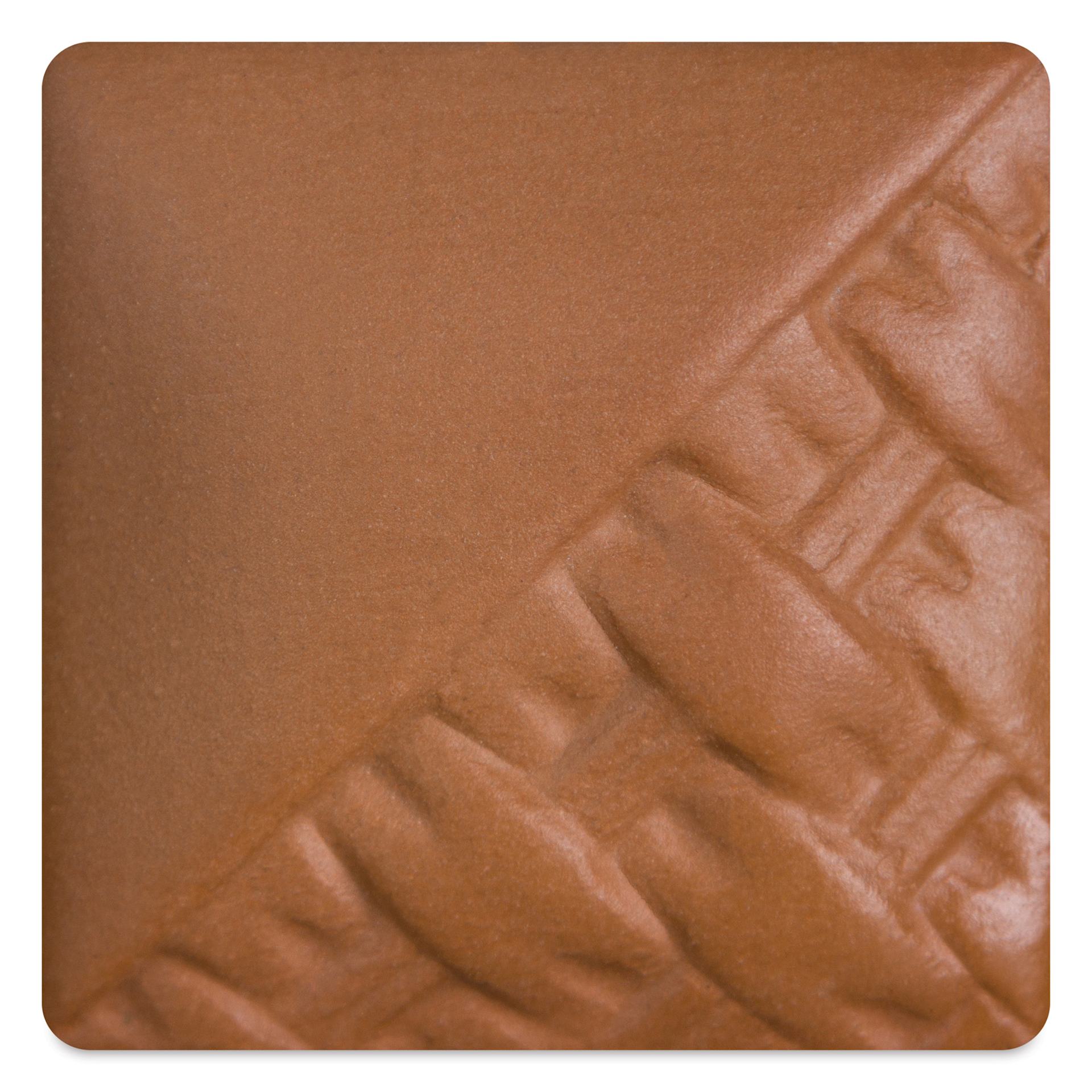 Mayco Stoneware Engobe - Terracotta, fired at Cone 10 reduction