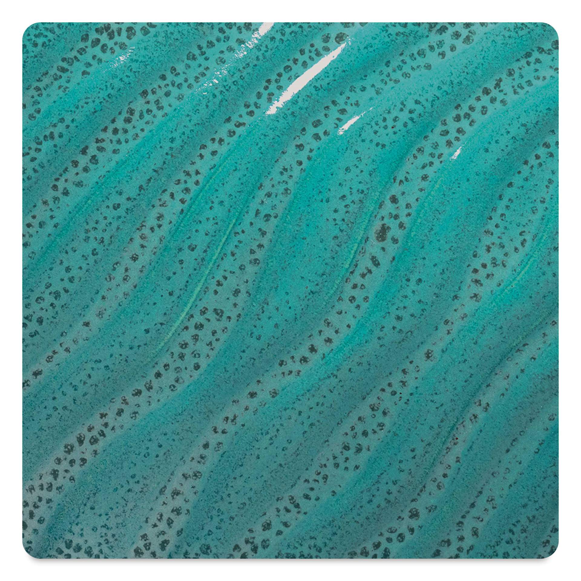 Amaco Phase Glaze - Teal Drift, fired to cone 5