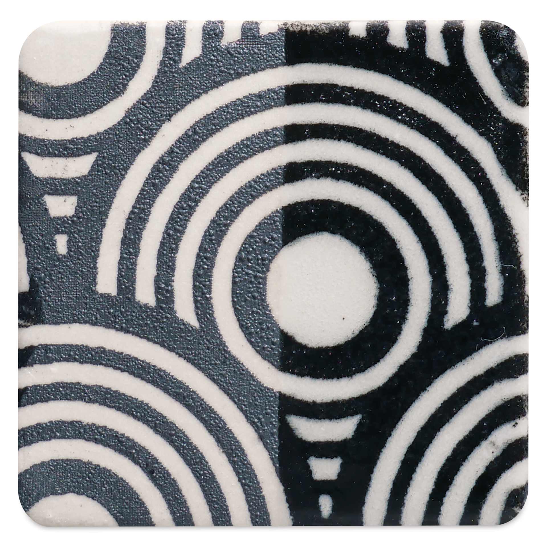 Amaco Ceramic Printing Ink - Jet Black, 8 oz fired to cone 10 reduction