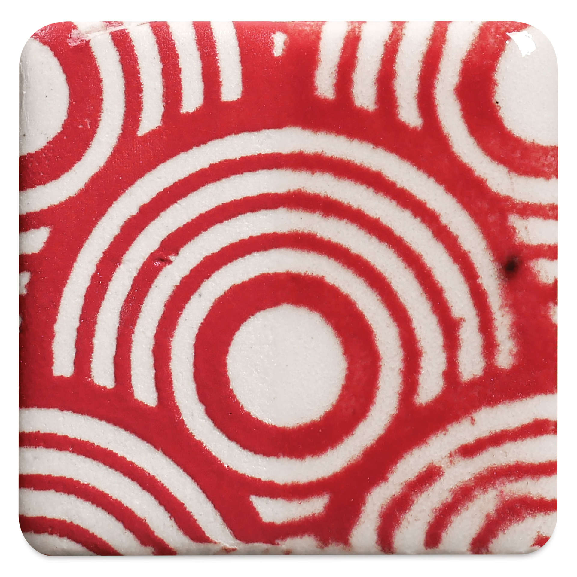 Amaco Ceramic Printing Ink - Bright Red, 8 oz fired to cone 10 reduction