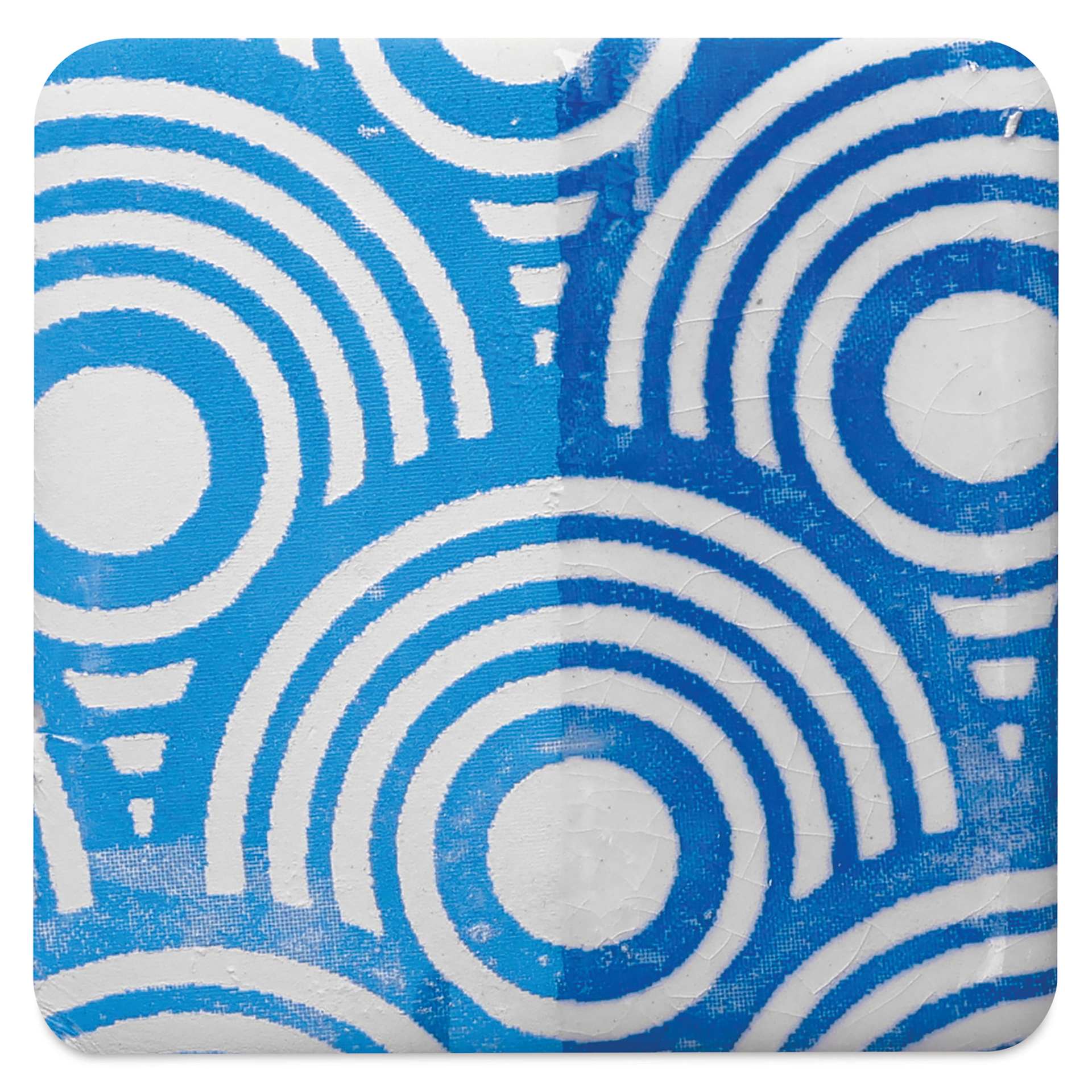 Amaco Ceramic Printing Ink - Medium Blue, 8 oz fired to cone 05 oxidation