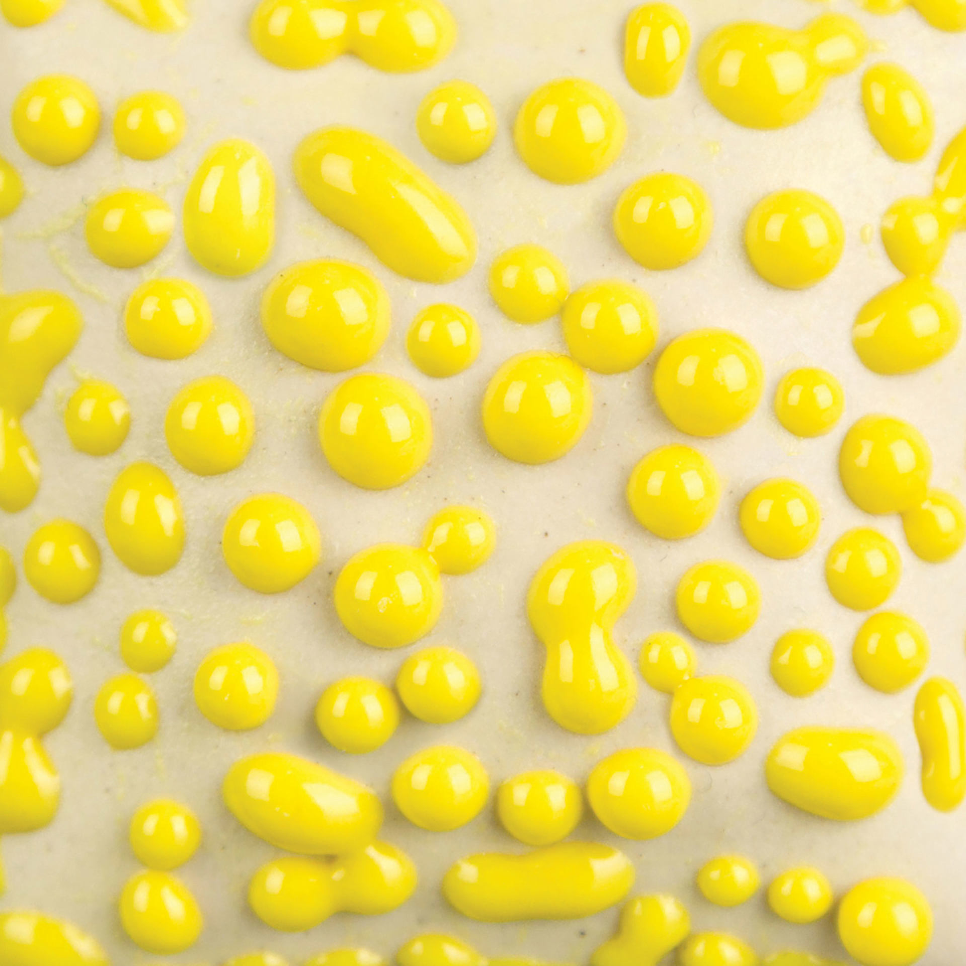 Ritual Glaze by Mayco Bead Glaze - Yellow fired to cone 6 oxidation