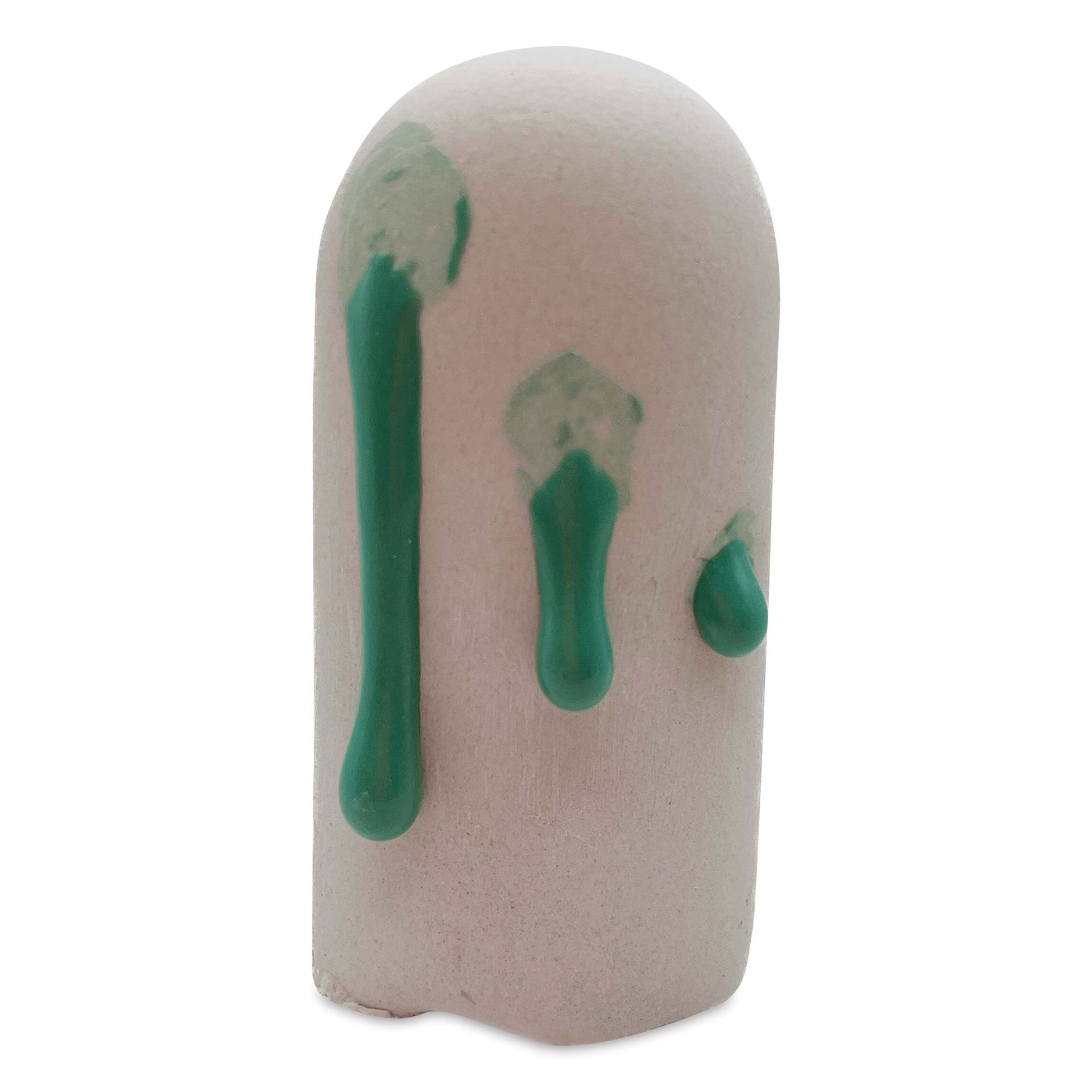 Ritual Glaze Melt Gloop Glaze - Turquoise - finished example